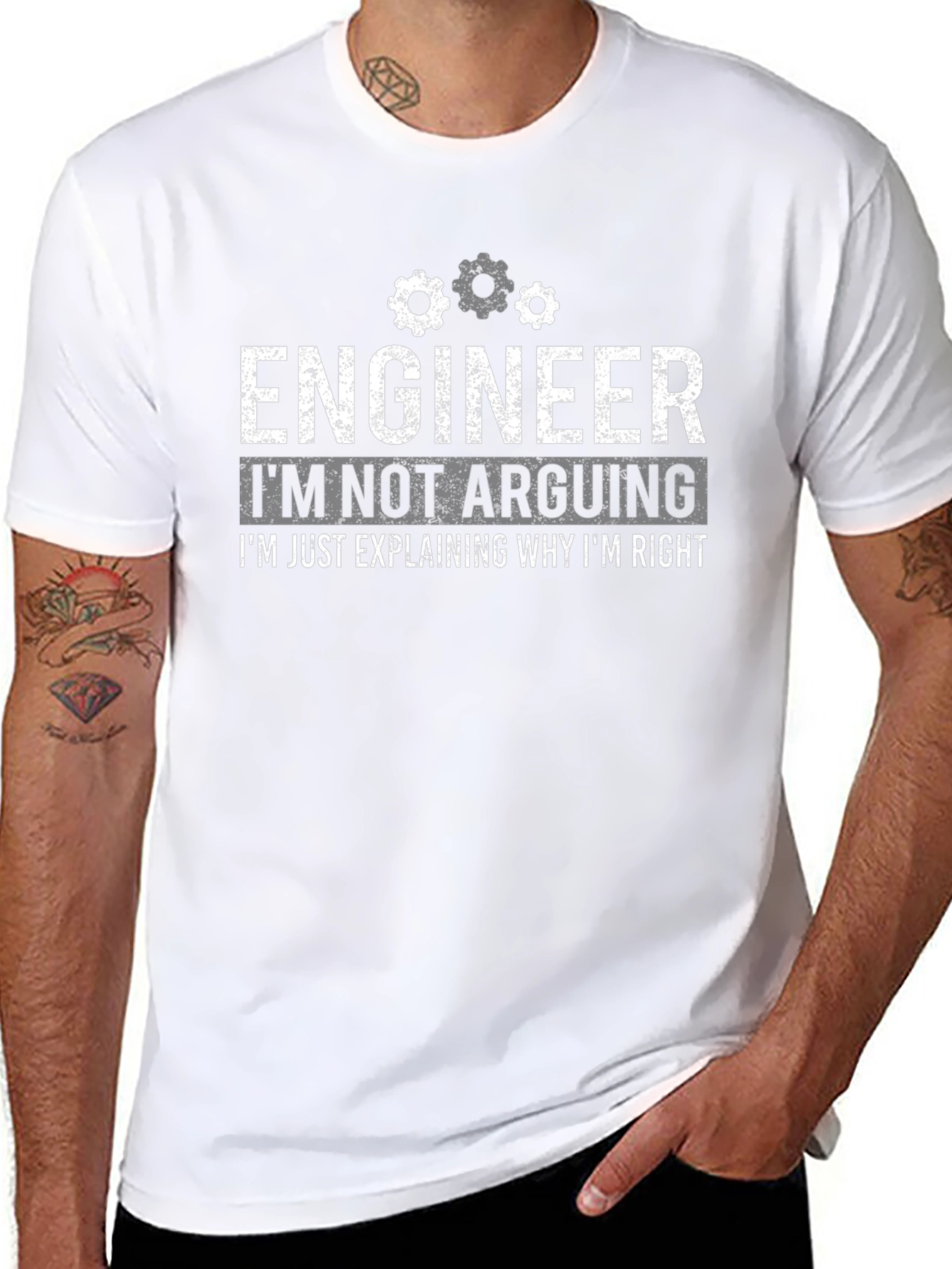 Engineer Funny T-Shirt - Im Not Arguing