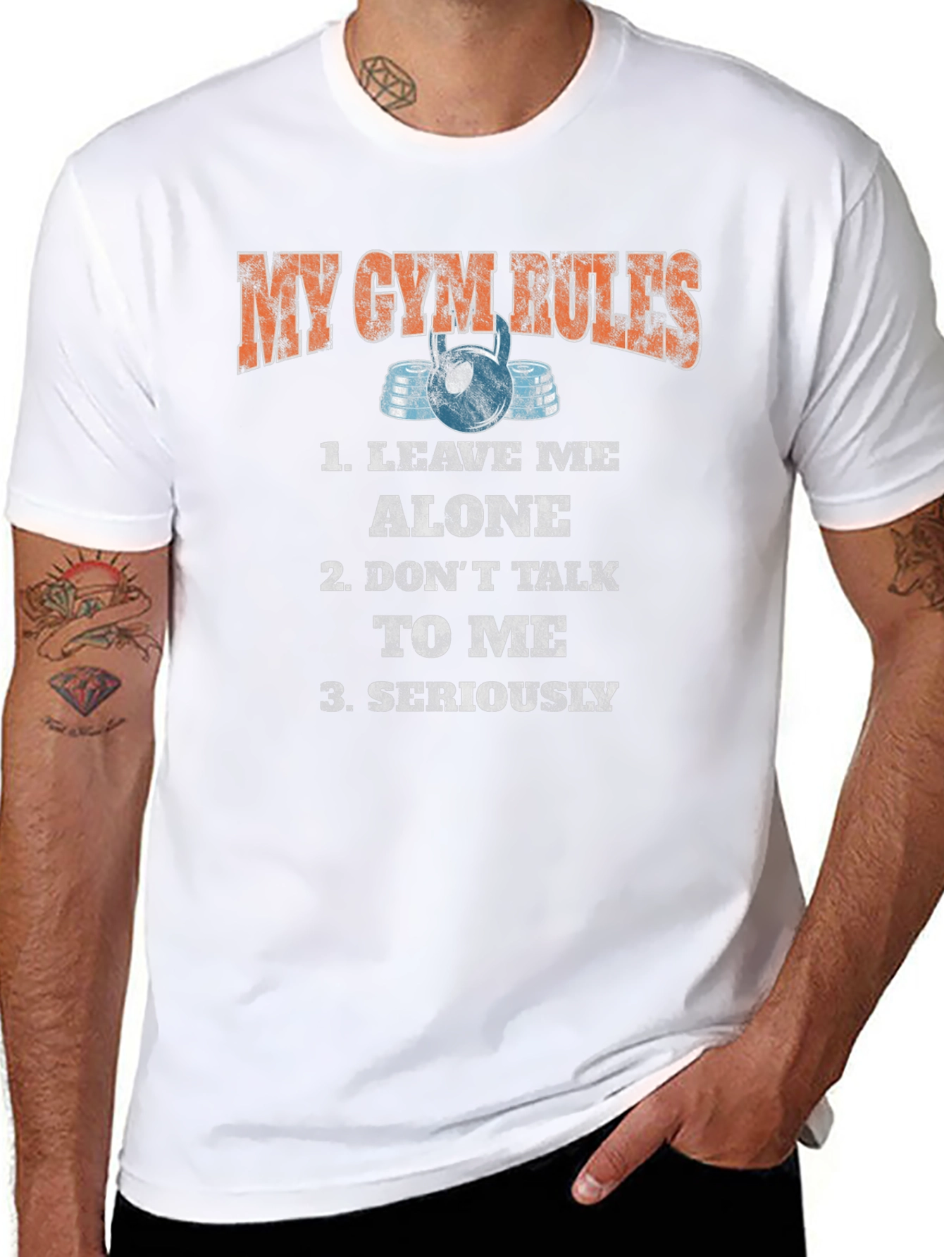 My Gym Rules Graphic T-Shirt