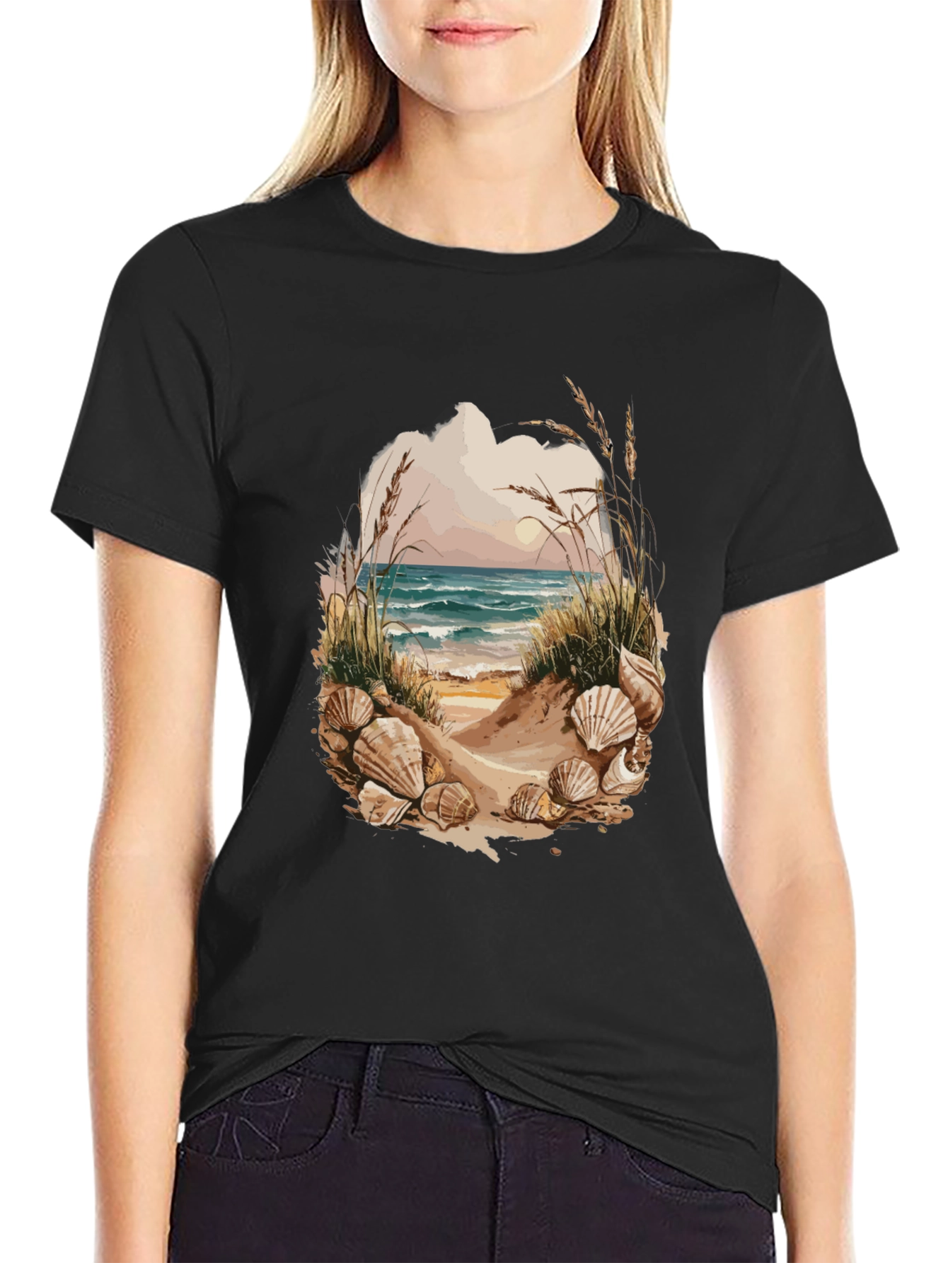 Beach Shells Graphic T-Shirt