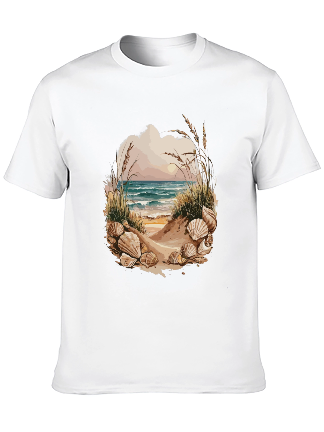 Beach Shells Graphic T-Shirt