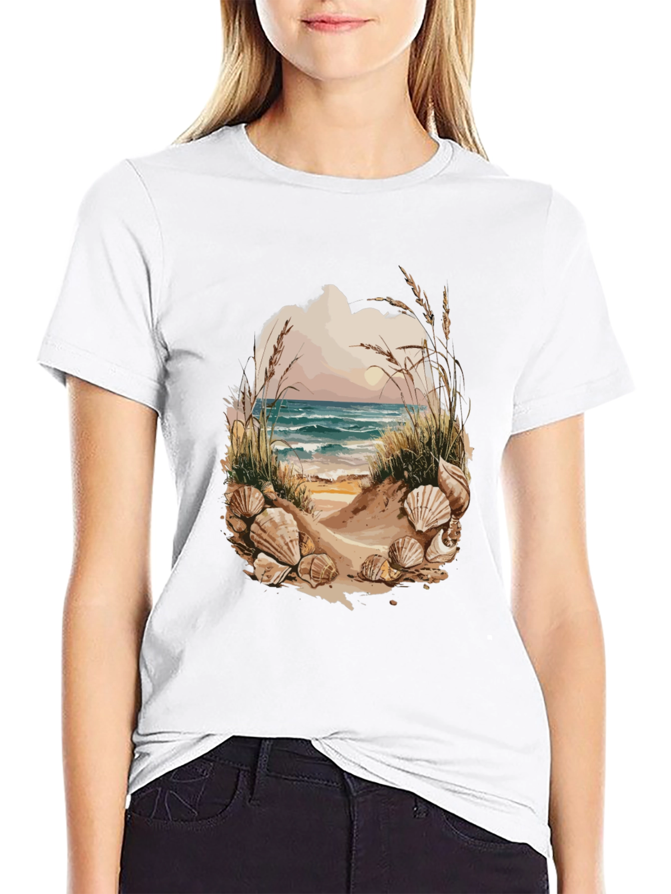 Beach Shells Graphic T-Shirt