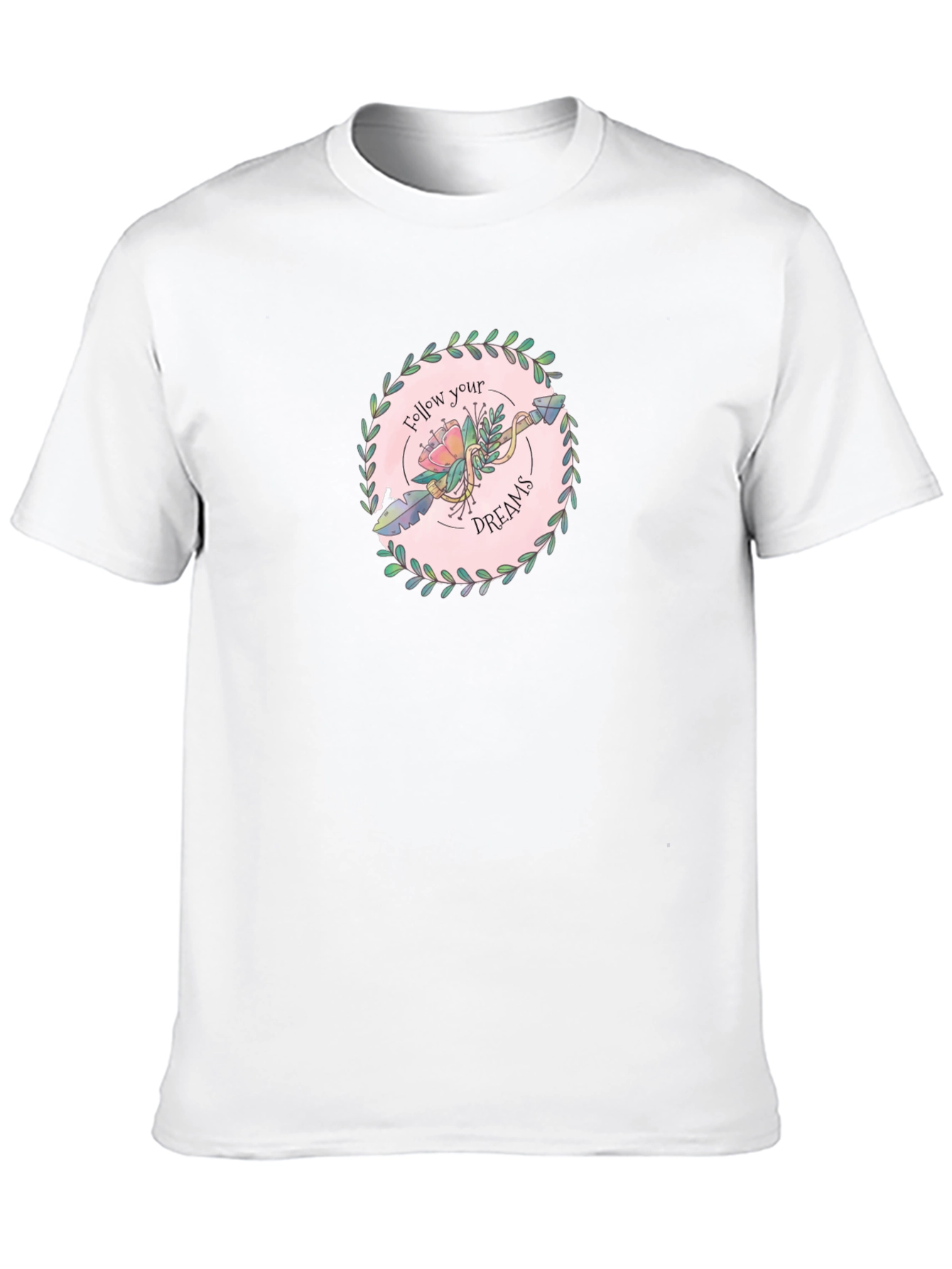 Follow Your Dreams Graphic Tee - Unisex Black T-Shirt