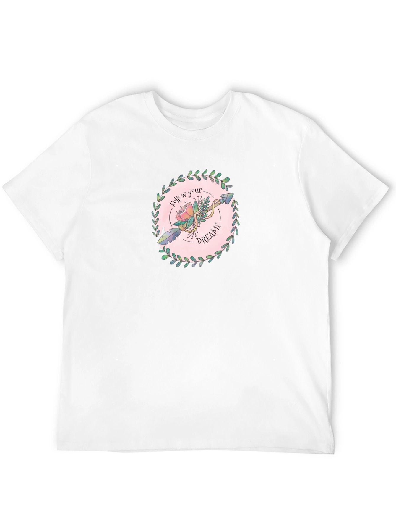 Follow Your Dreams Graphic Tee - Unisex Black T-Shirt