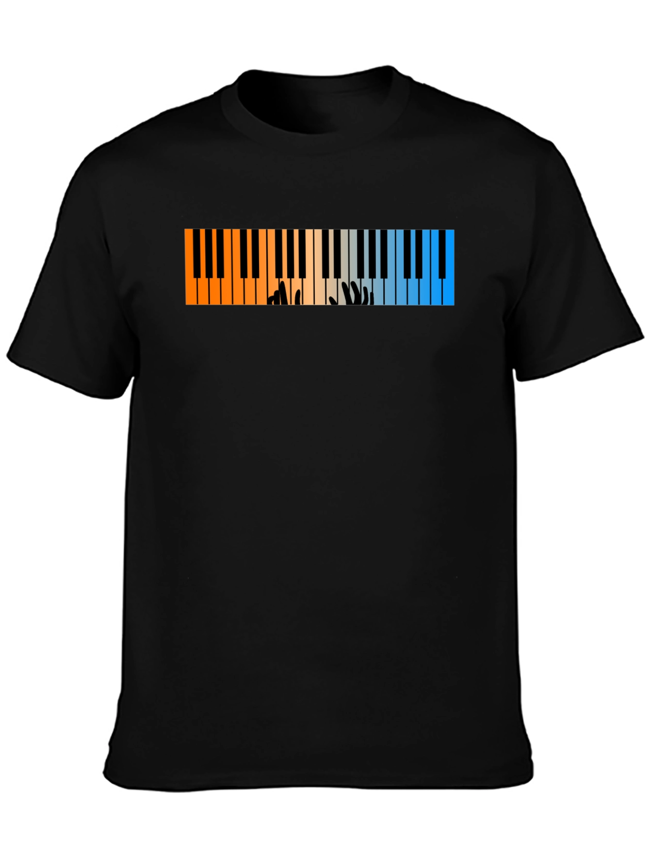 Piano Keys T-Shirt - Musicians Style