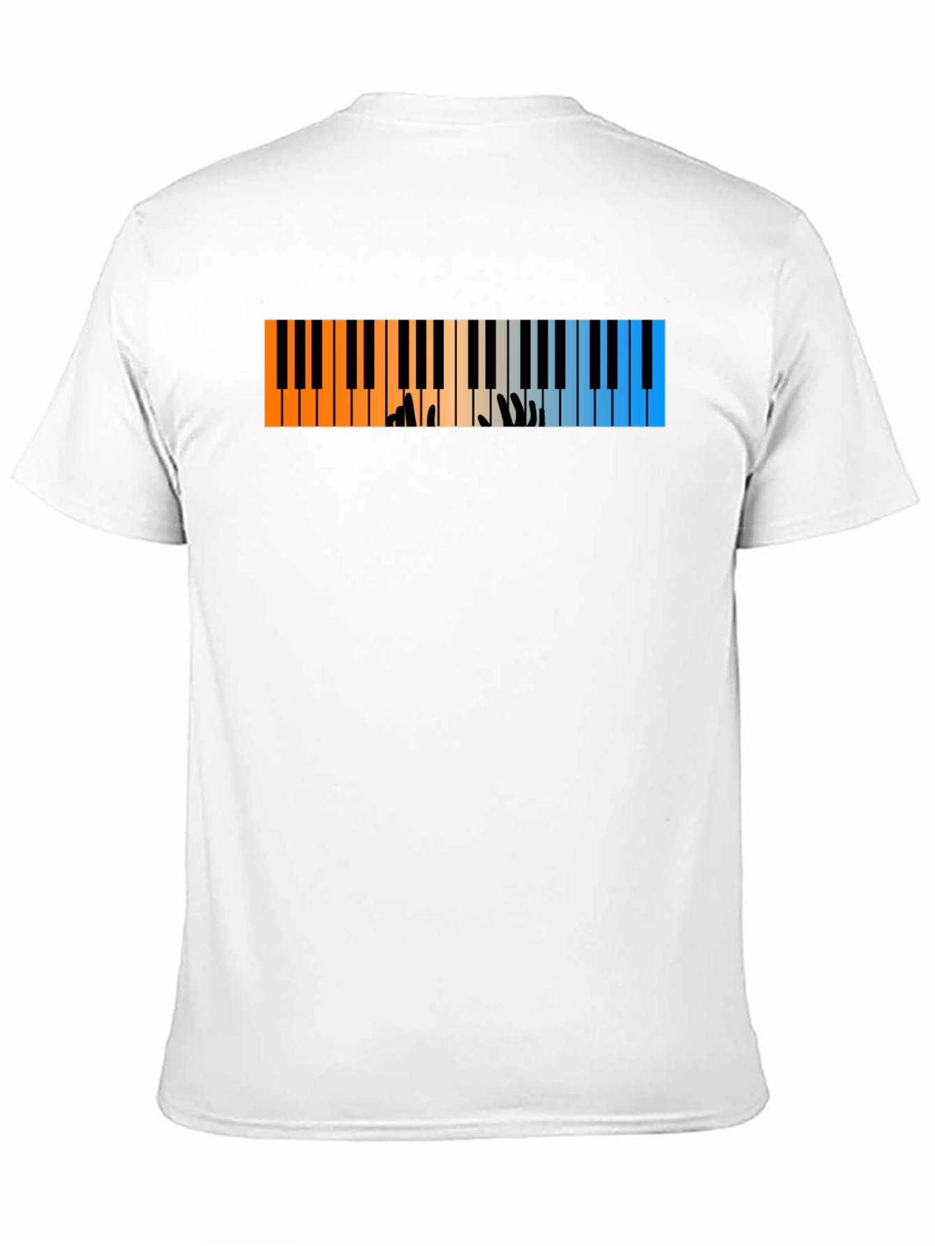 Piano Keys T-Shirt - Musicians Style