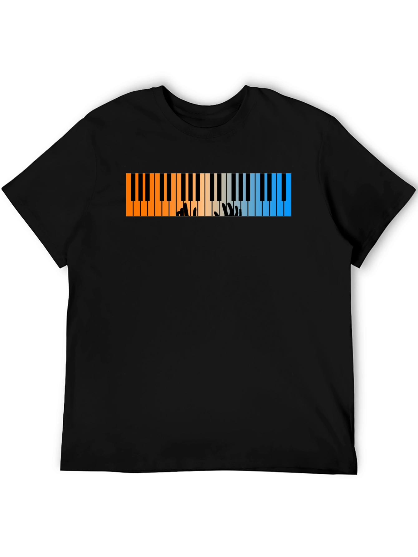 Piano Keys T-Shirt - Musicians Style