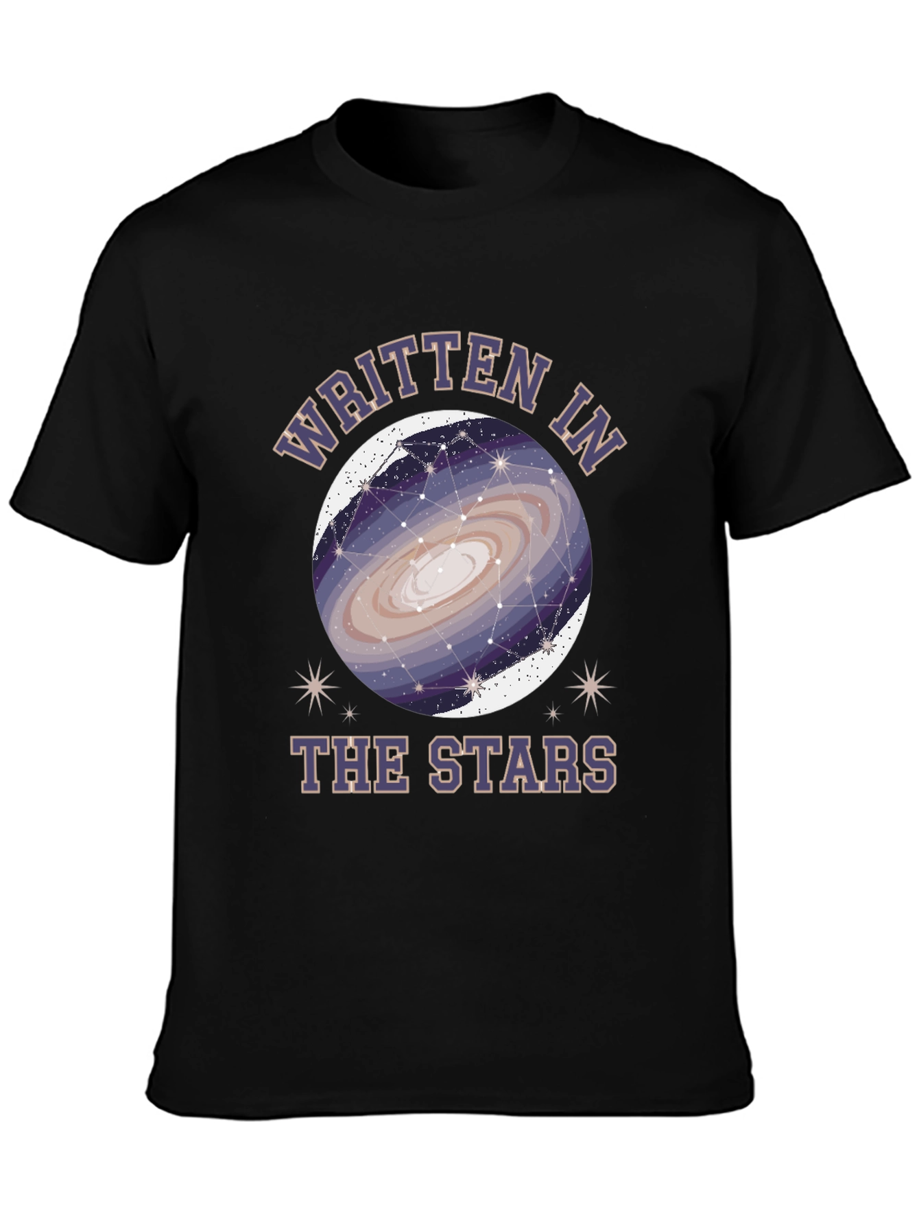 Written in the Stars Graphic Tee - Black