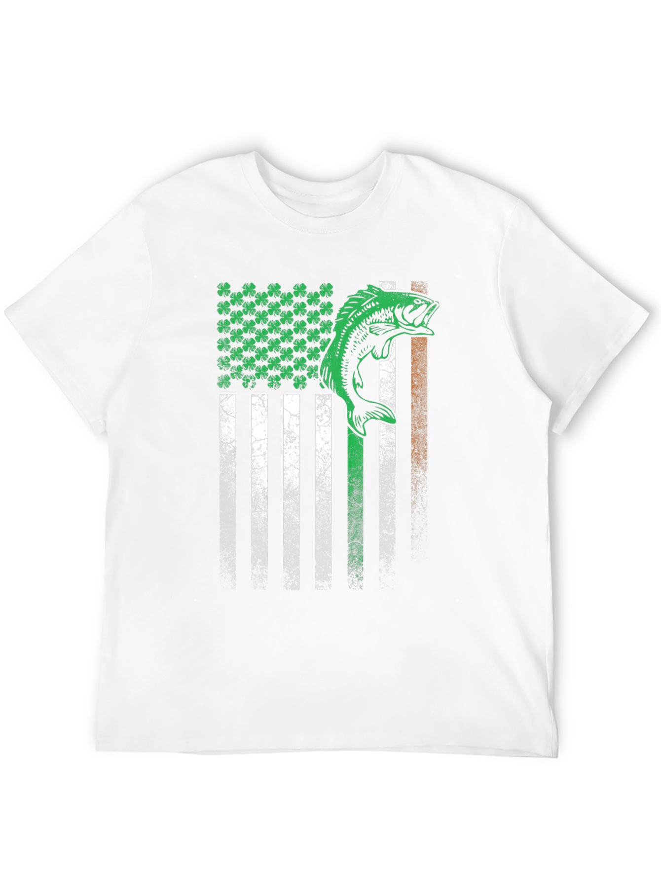 Irish Flag Fishing T-Shirt