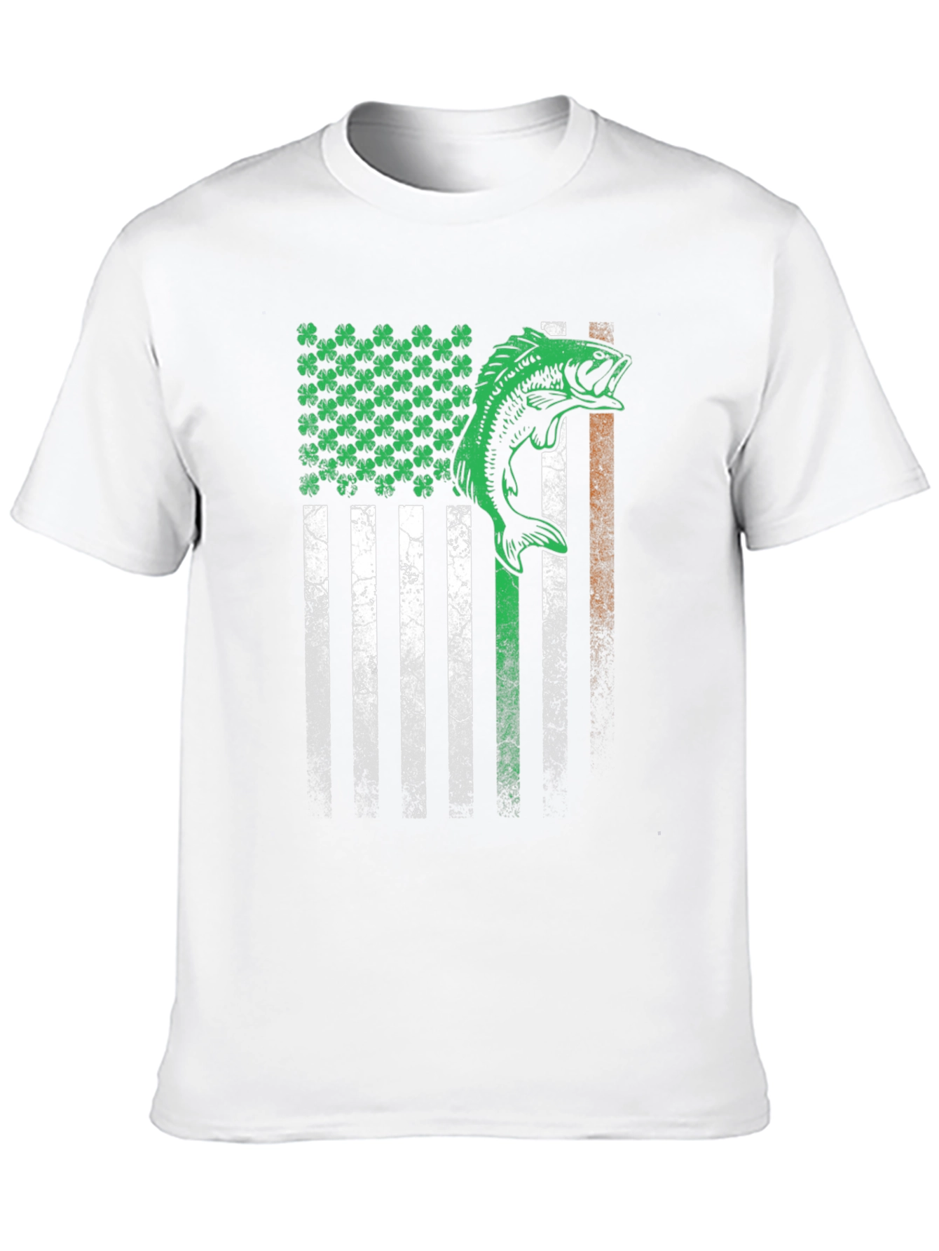 Irish Flag Fishing T-Shirt