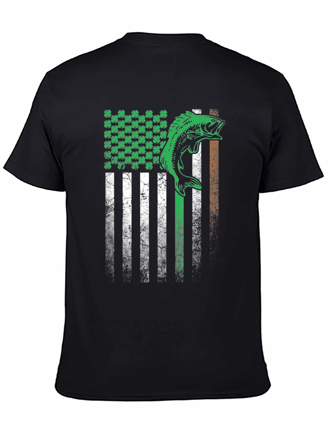 Irish Flag Fishing T-Shirt