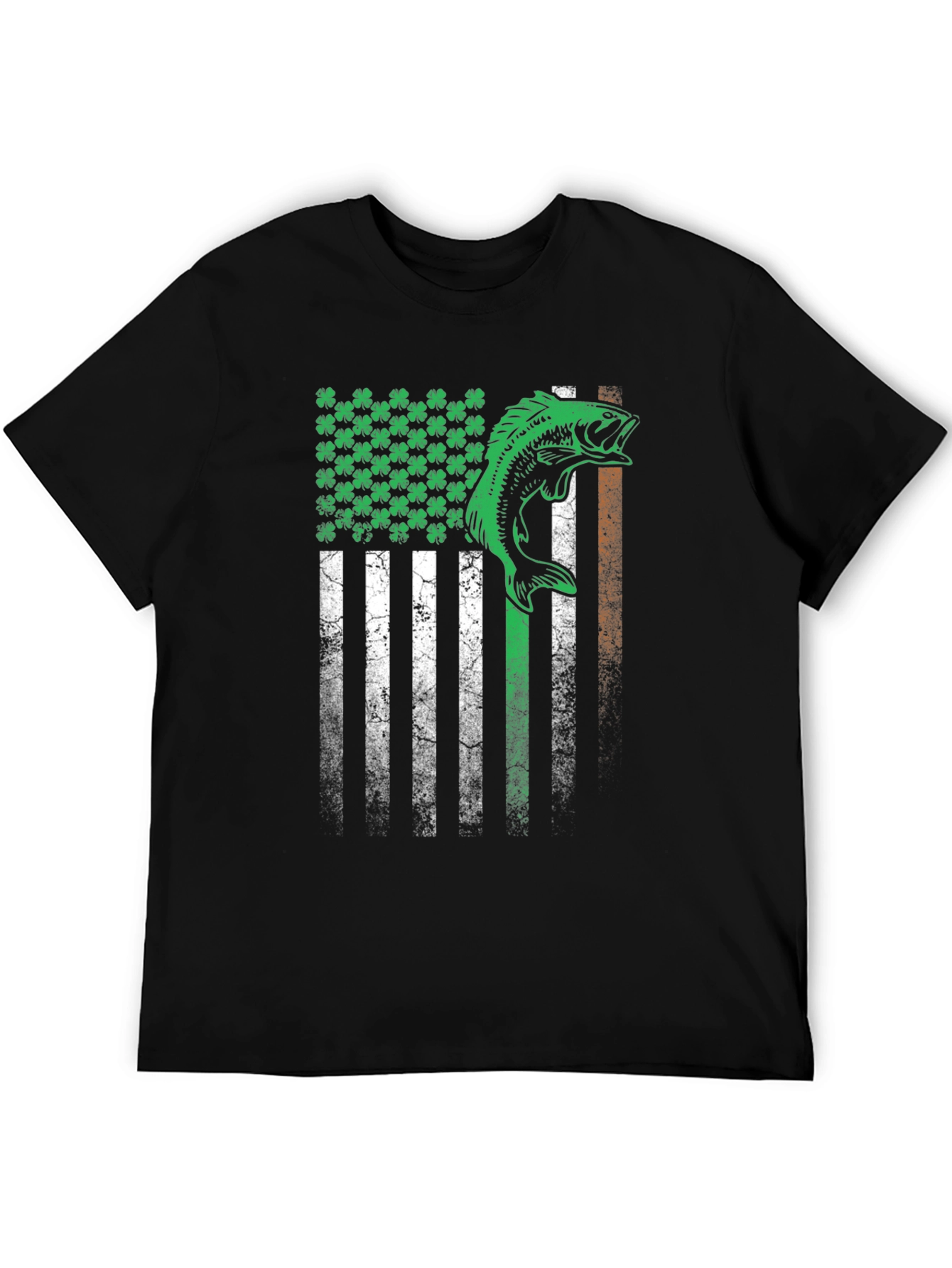 Irish Flag Fishing T-Shirt