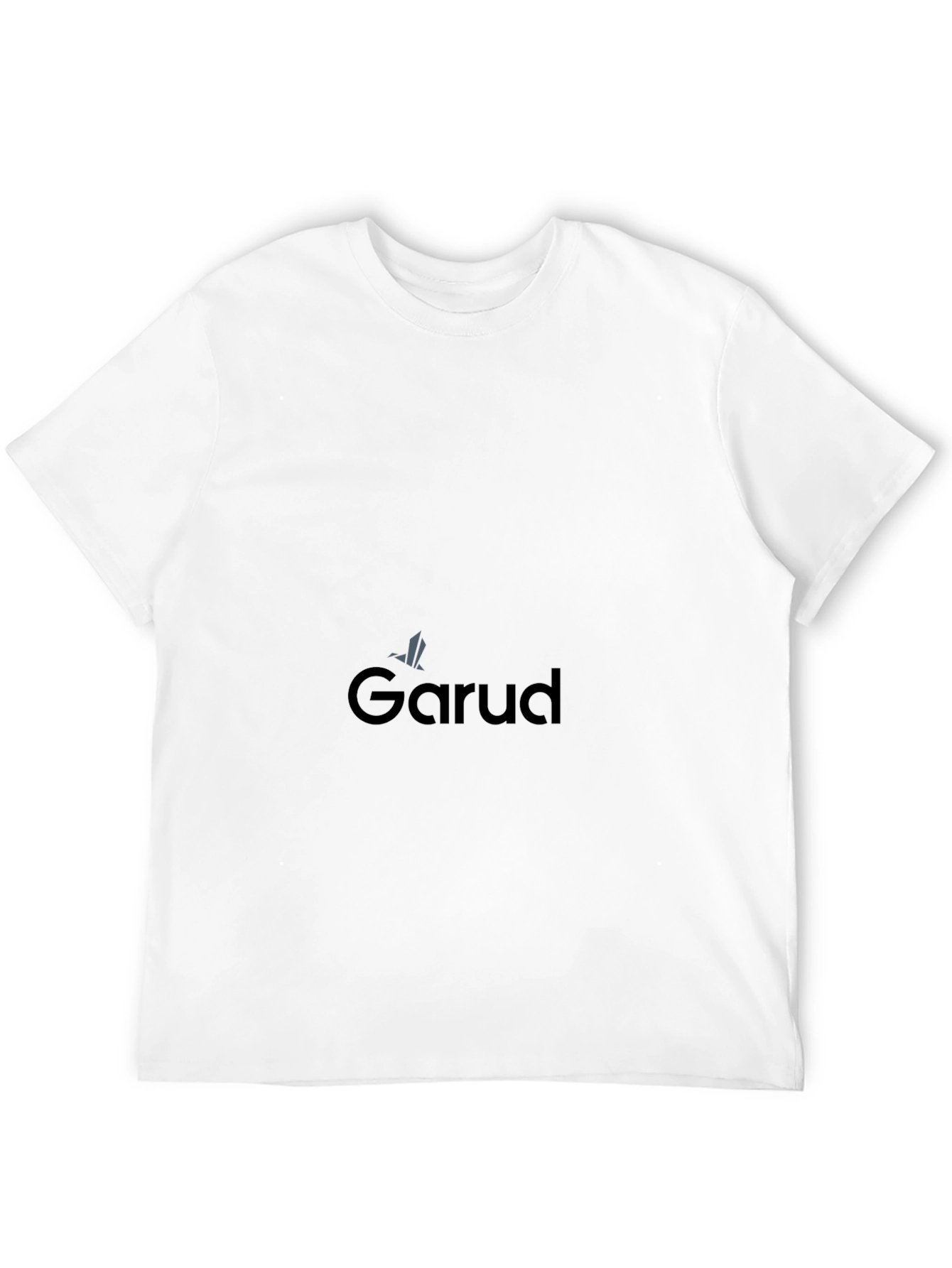 Garud Black Cotton Tee - Stylish Comfort