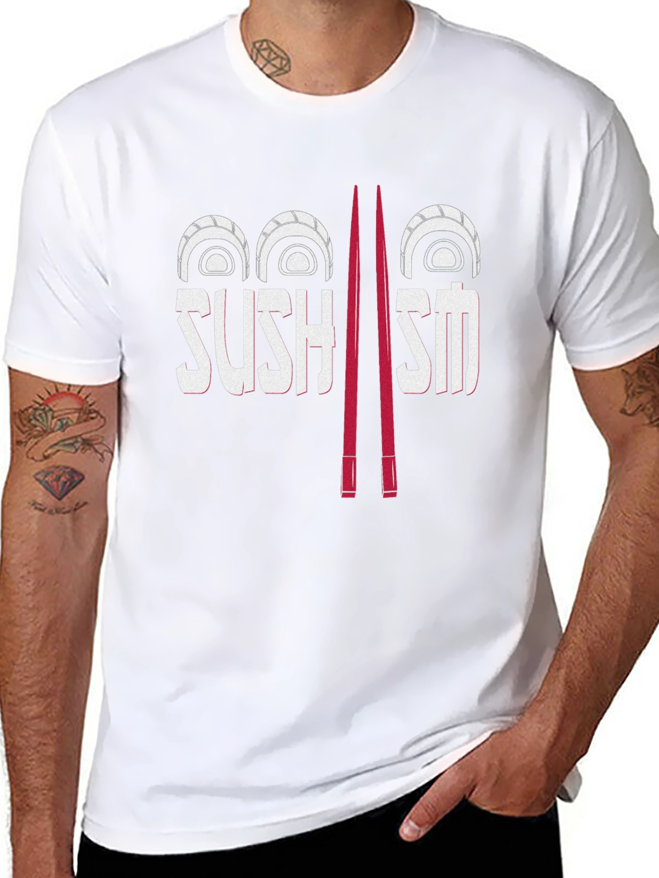 Sushiism Graphic T-Shirt - Funny Sushi Lover Tee