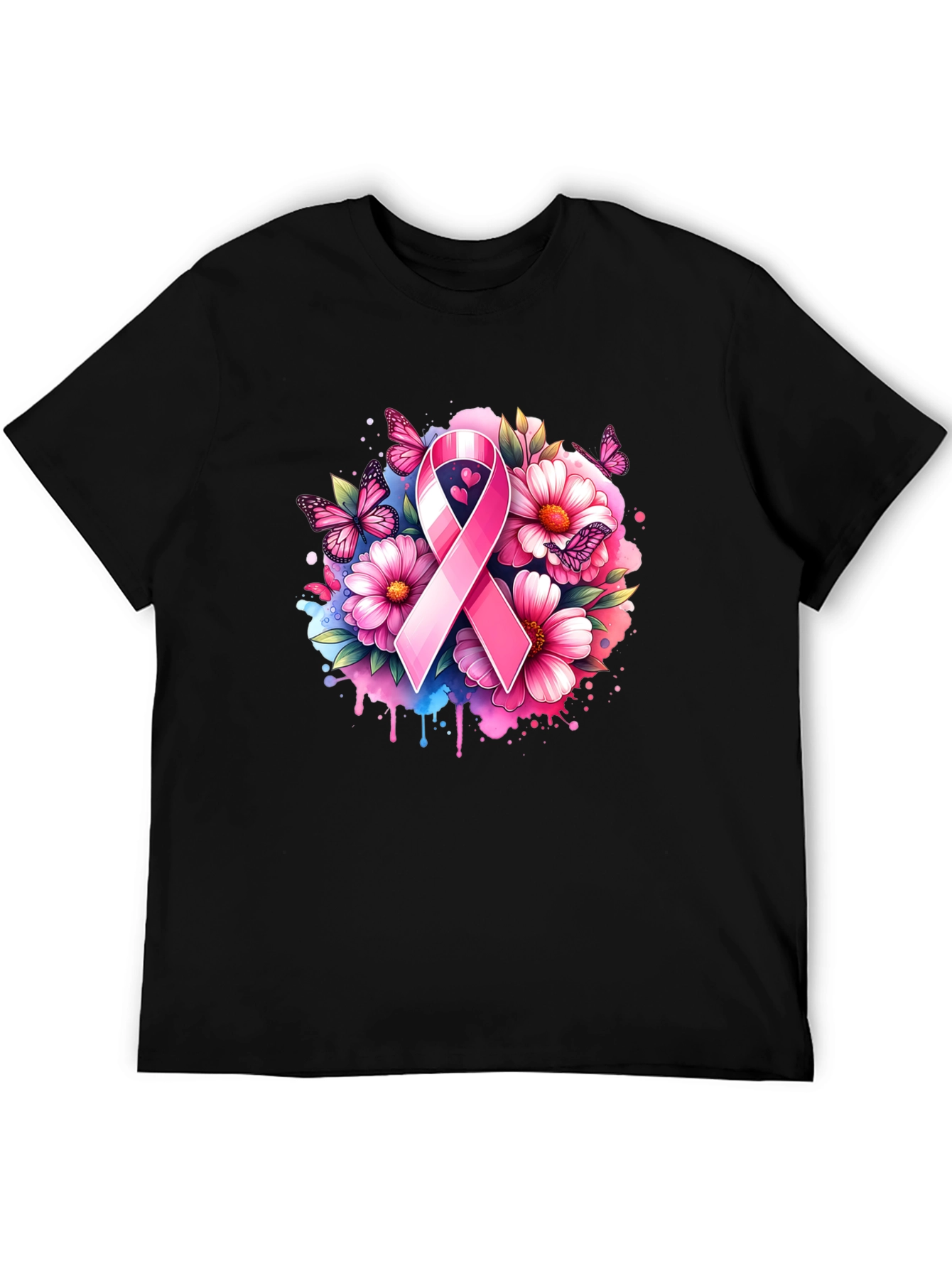 Breast Cancer Awareness Ribbon T-Shirt