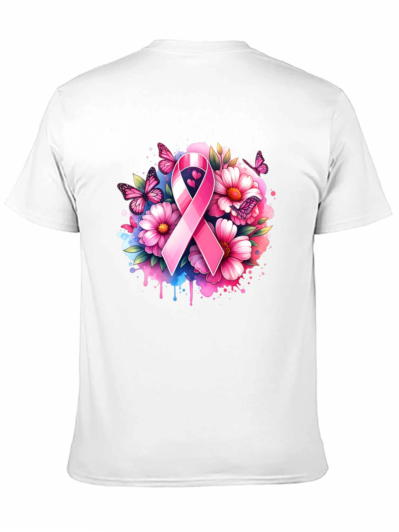 Breast Cancer Awareness Ribbon T-Shirt