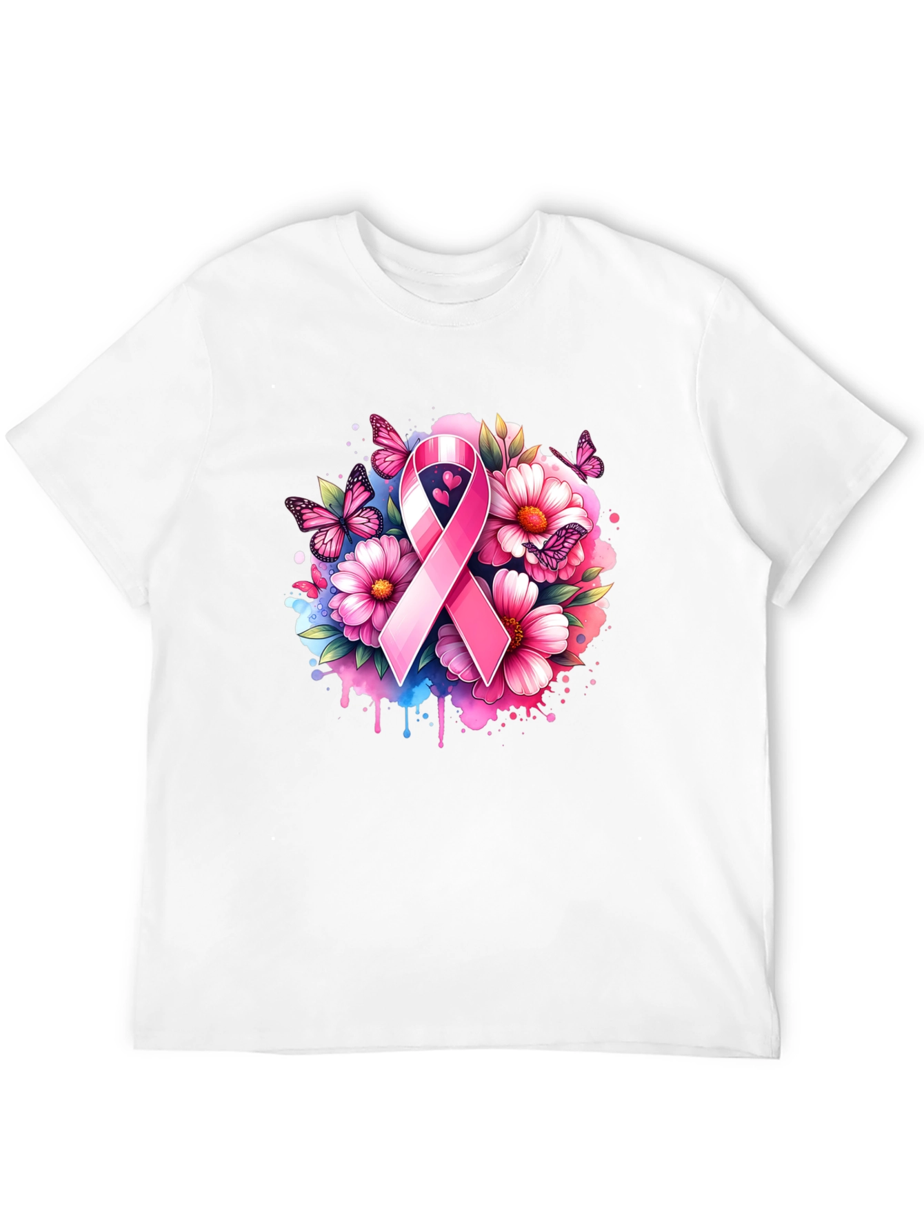 Breast Cancer Awareness Ribbon T-Shirt