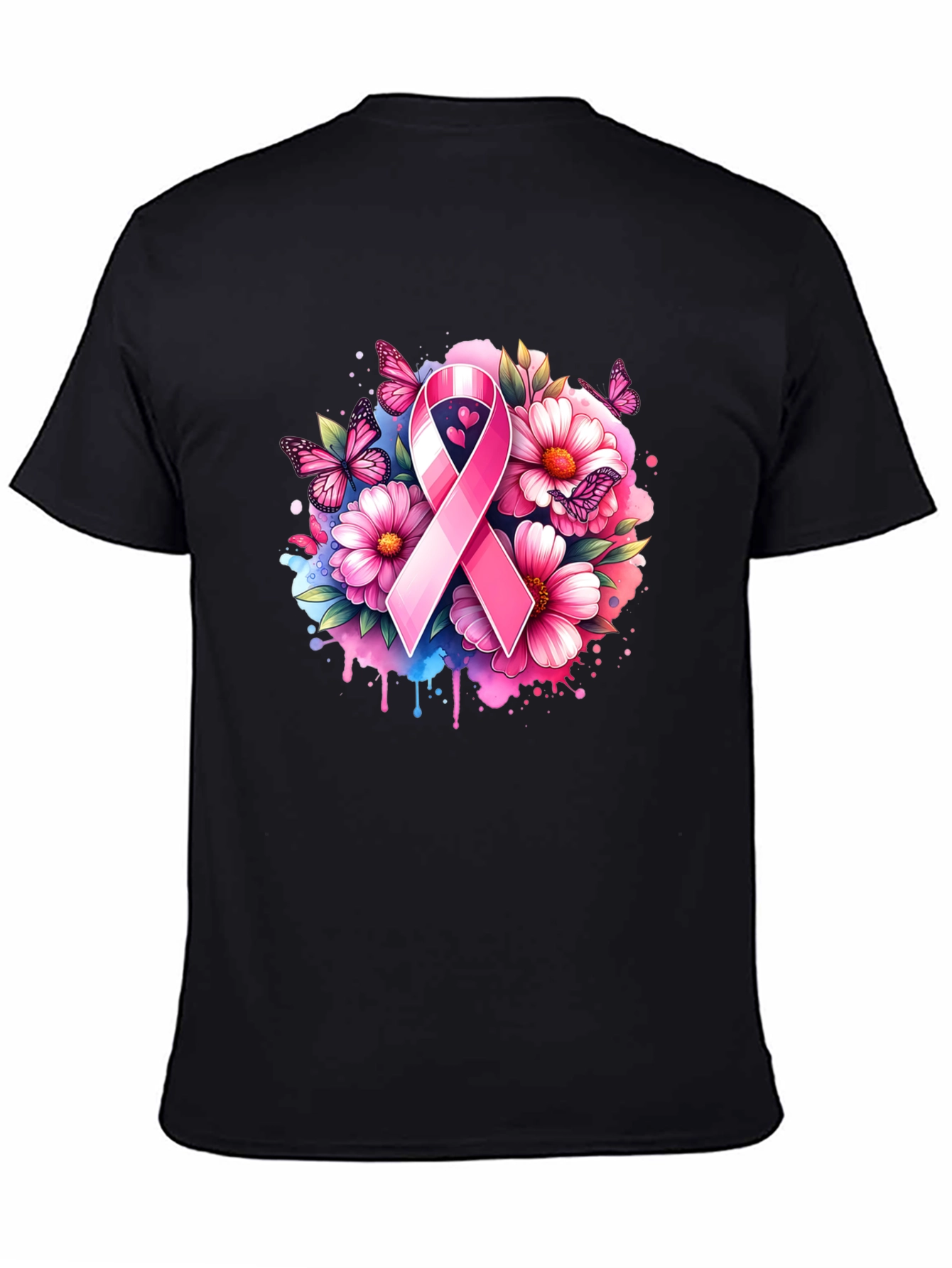 Breast Cancer Awareness Ribbon T-Shirt
