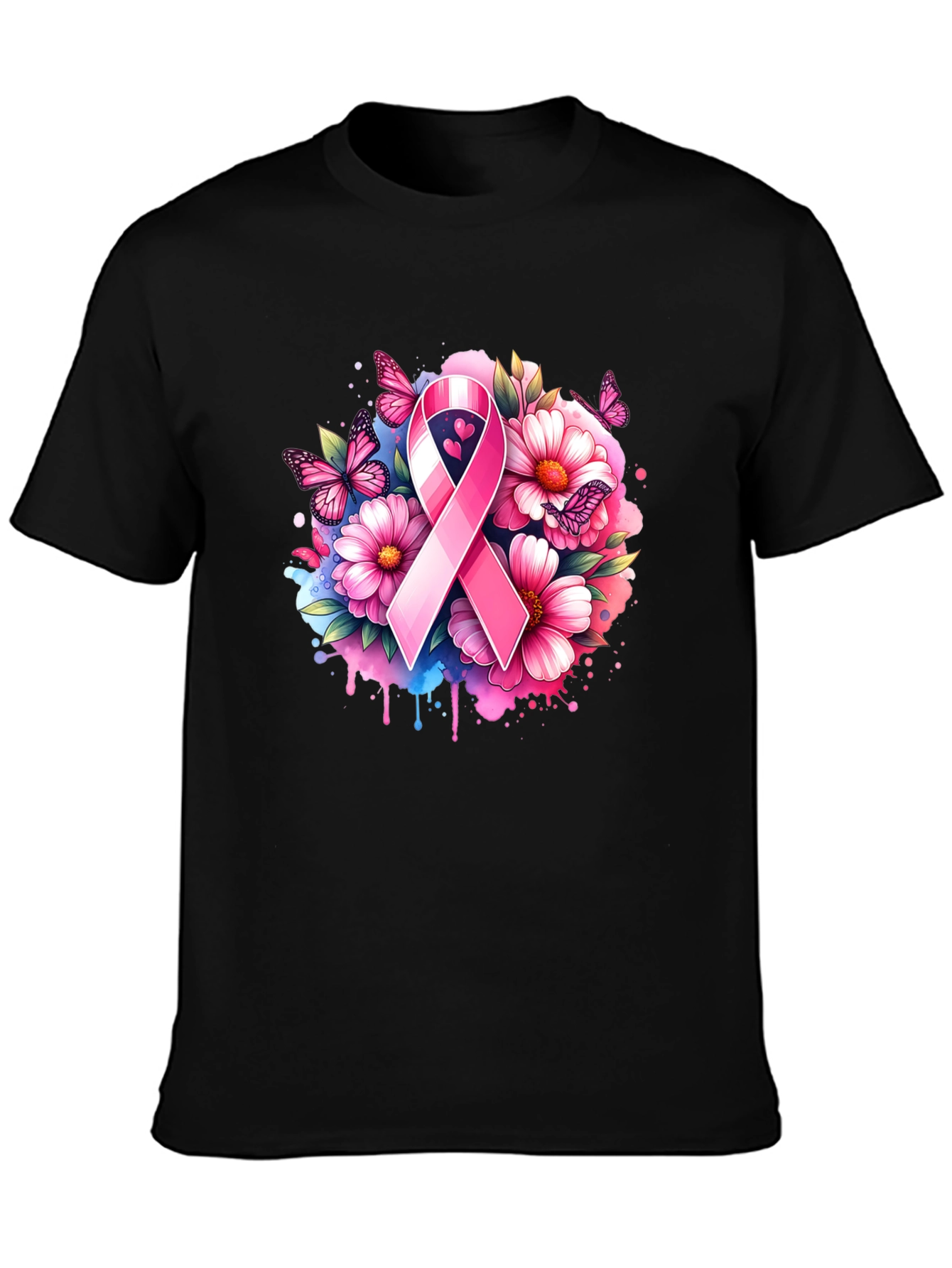 Breast Cancer Awareness Ribbon T-Shirt