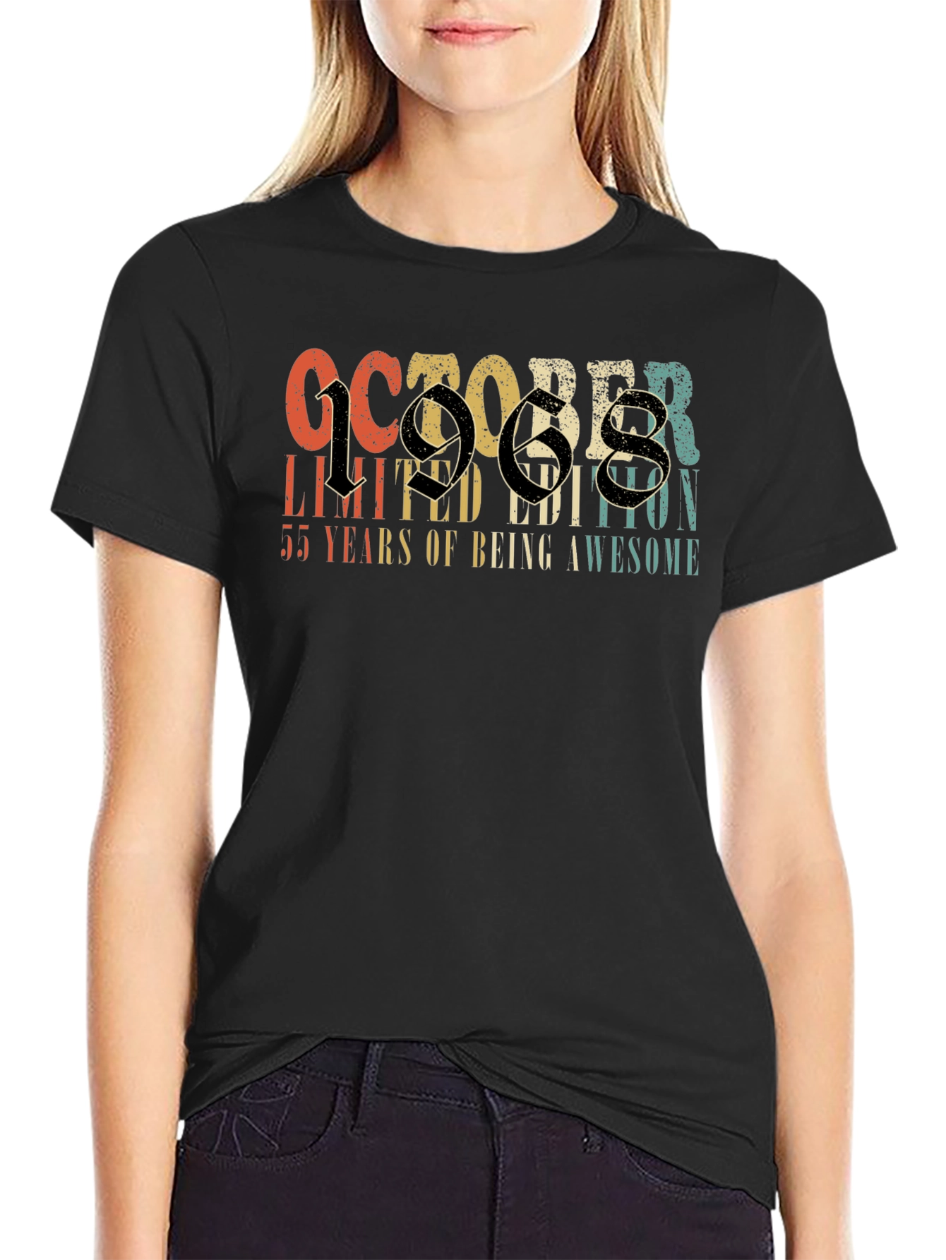 October 1968 Limited Edition Birthday T-Shirt
