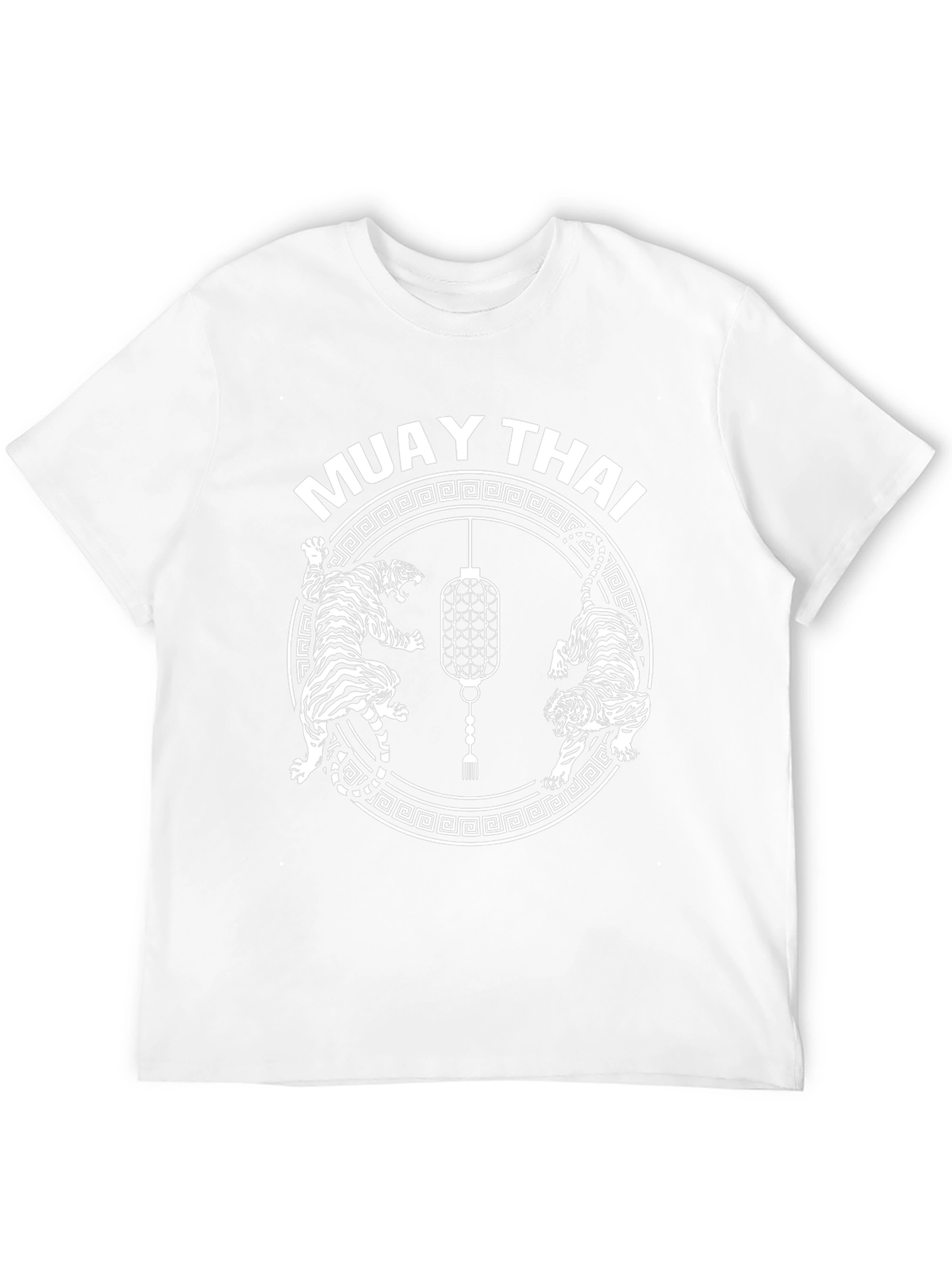 Muay Thai Tiger Graphic Tee - Black