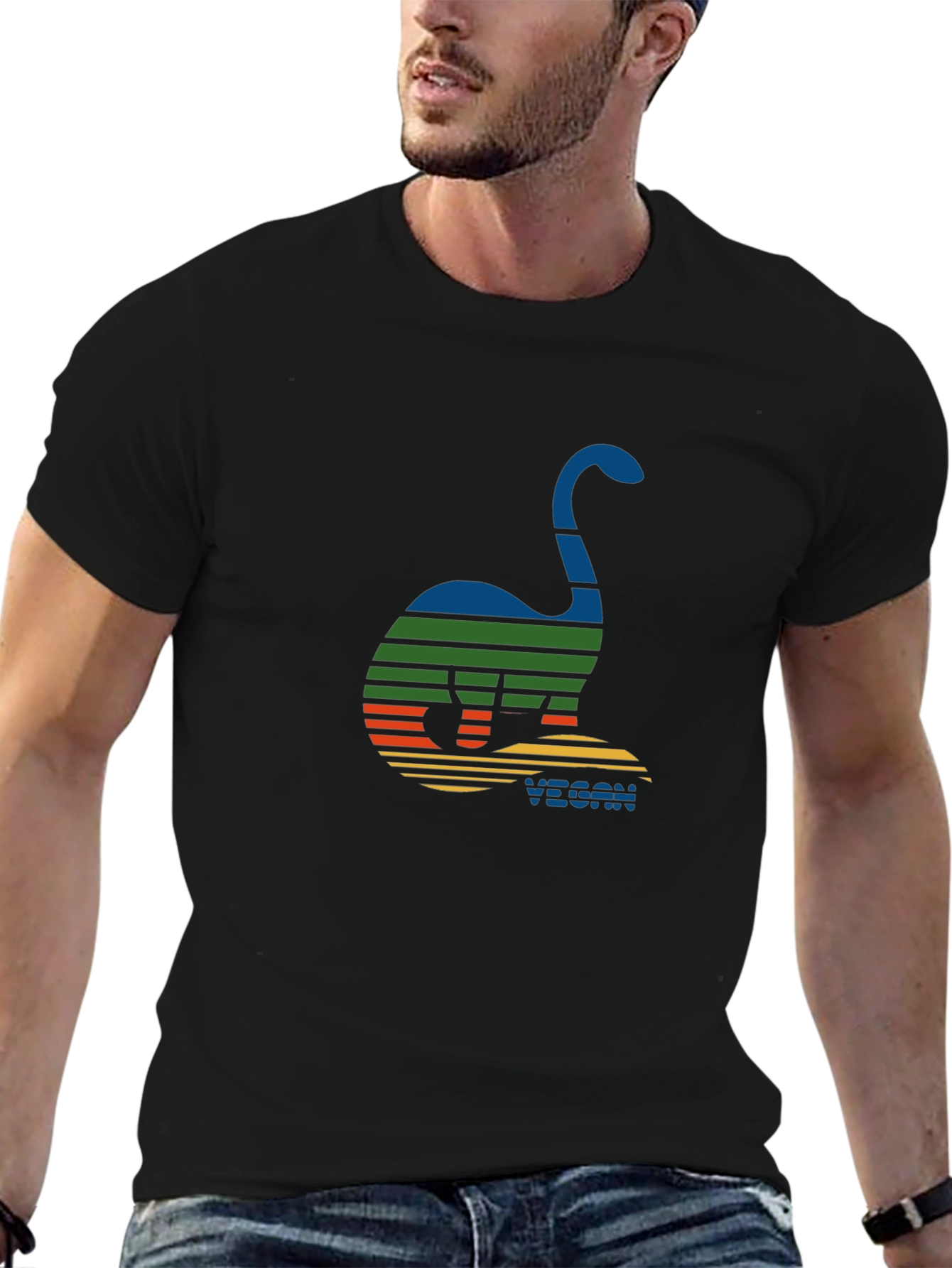 Vegan Dinosaur Graphic Tee