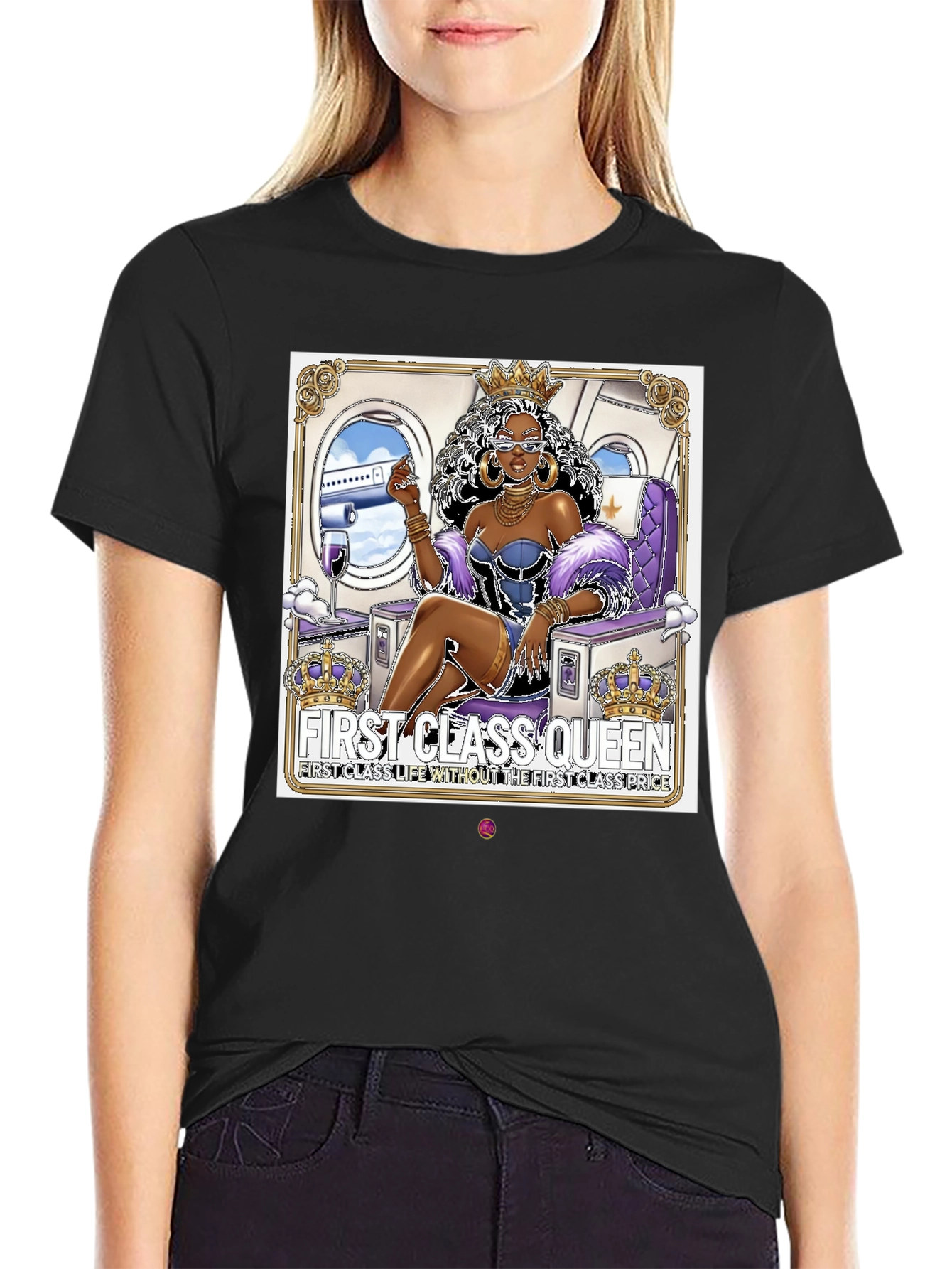 First Class Queen Graphic Tee