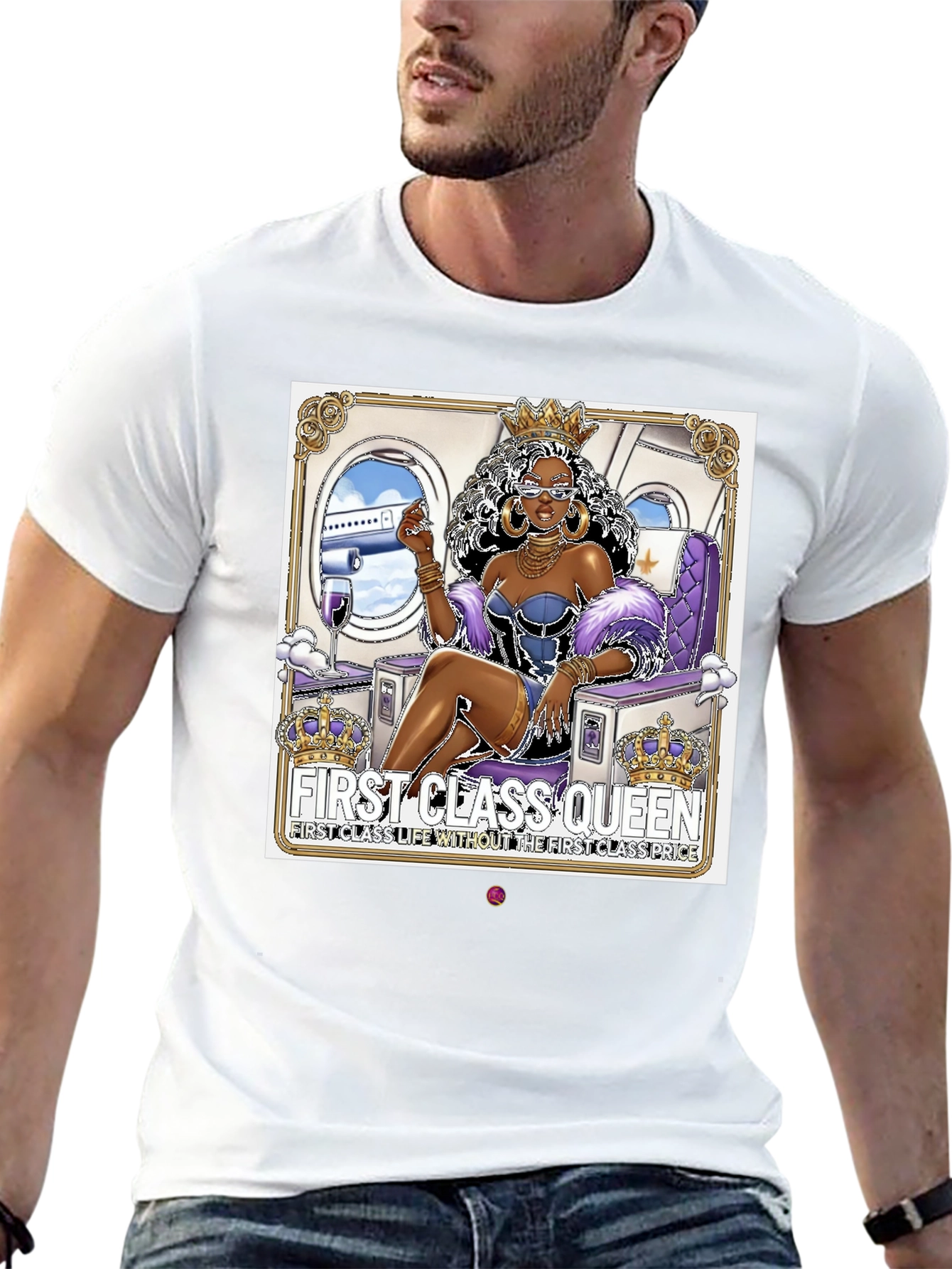First Class Queen Graphic Tee