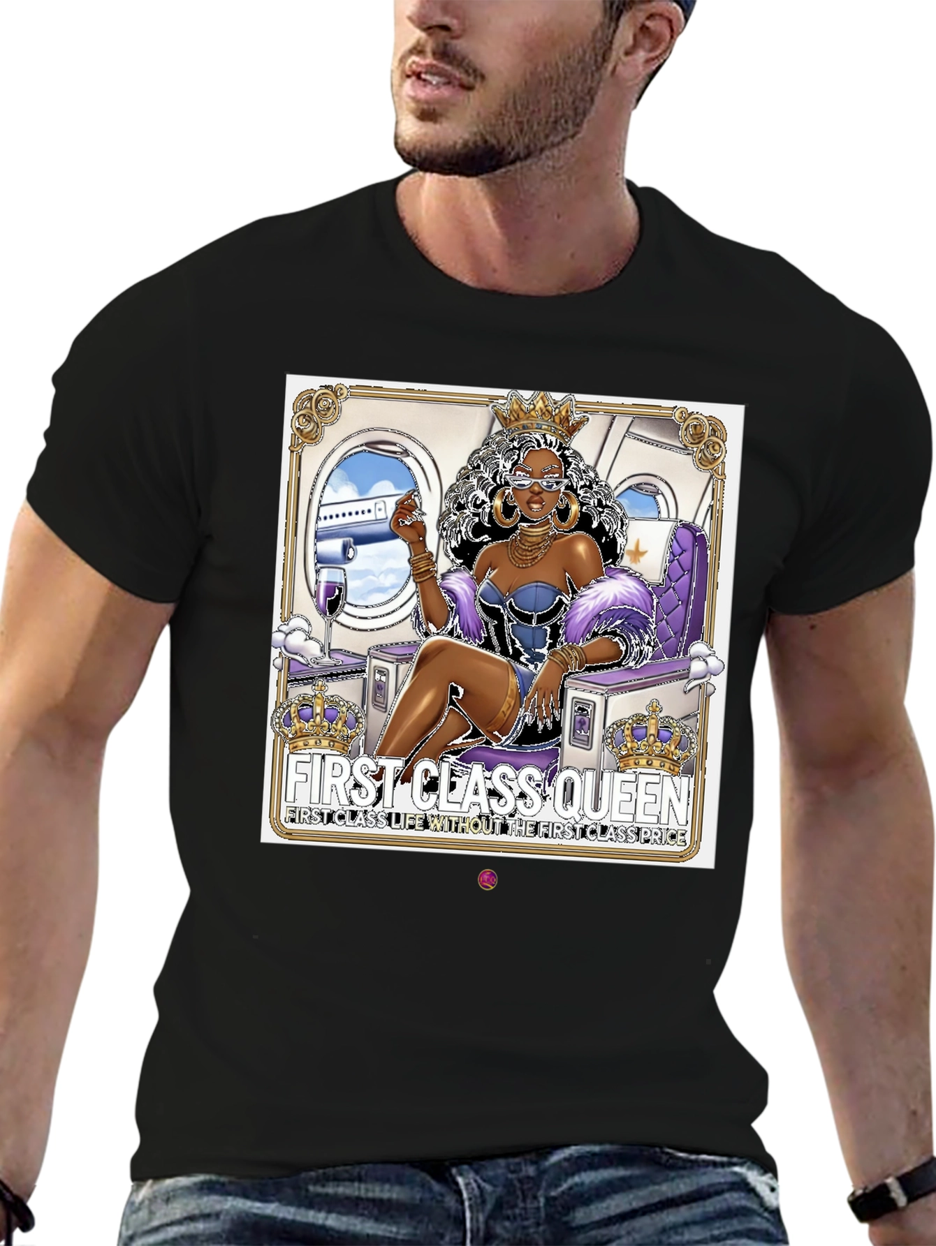 First Class Queen Graphic Tee