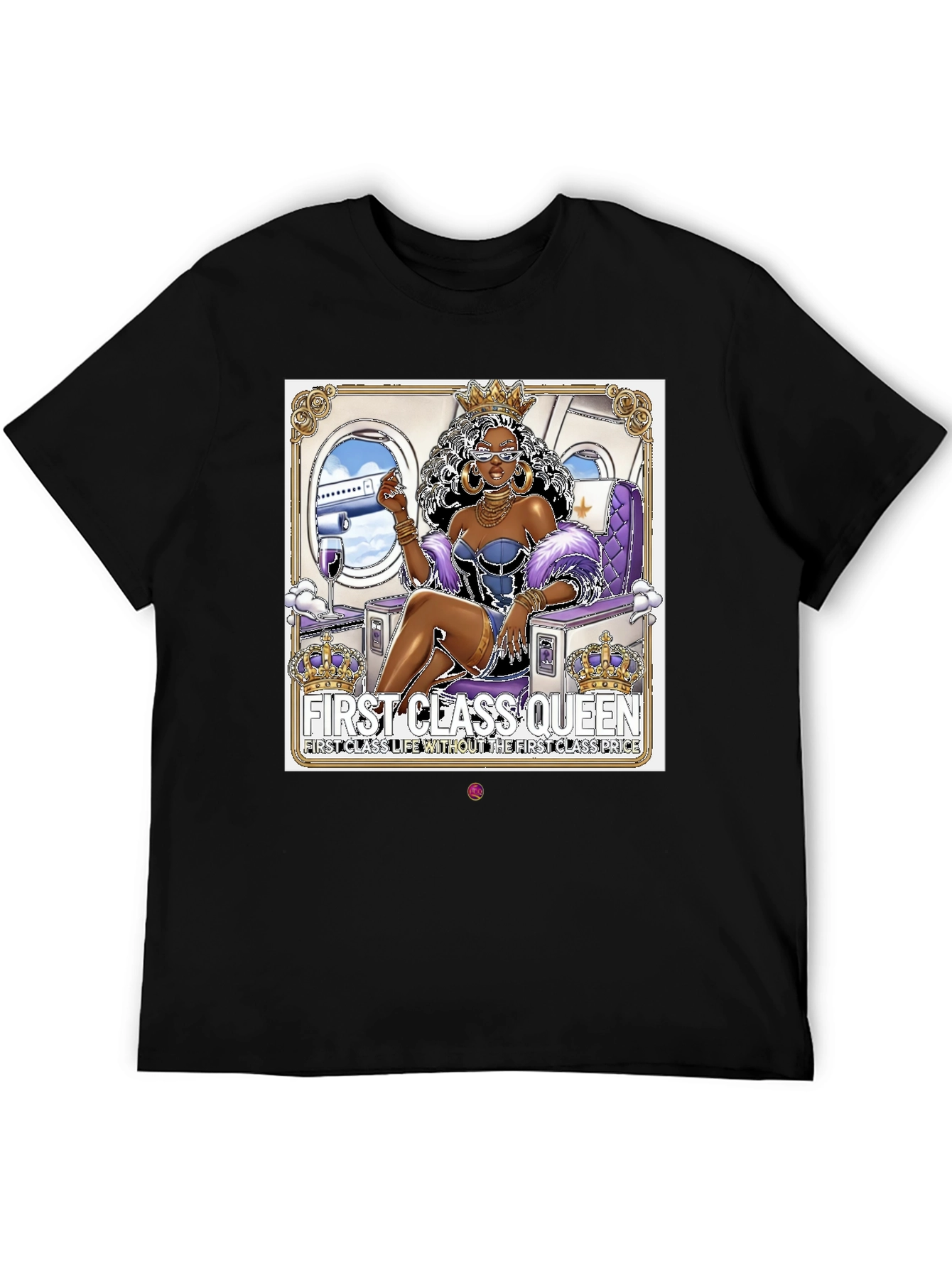 First Class Queen Graphic Tee