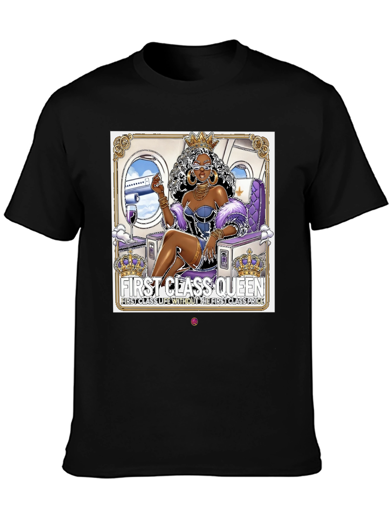 First Class Queen Graphic Tee