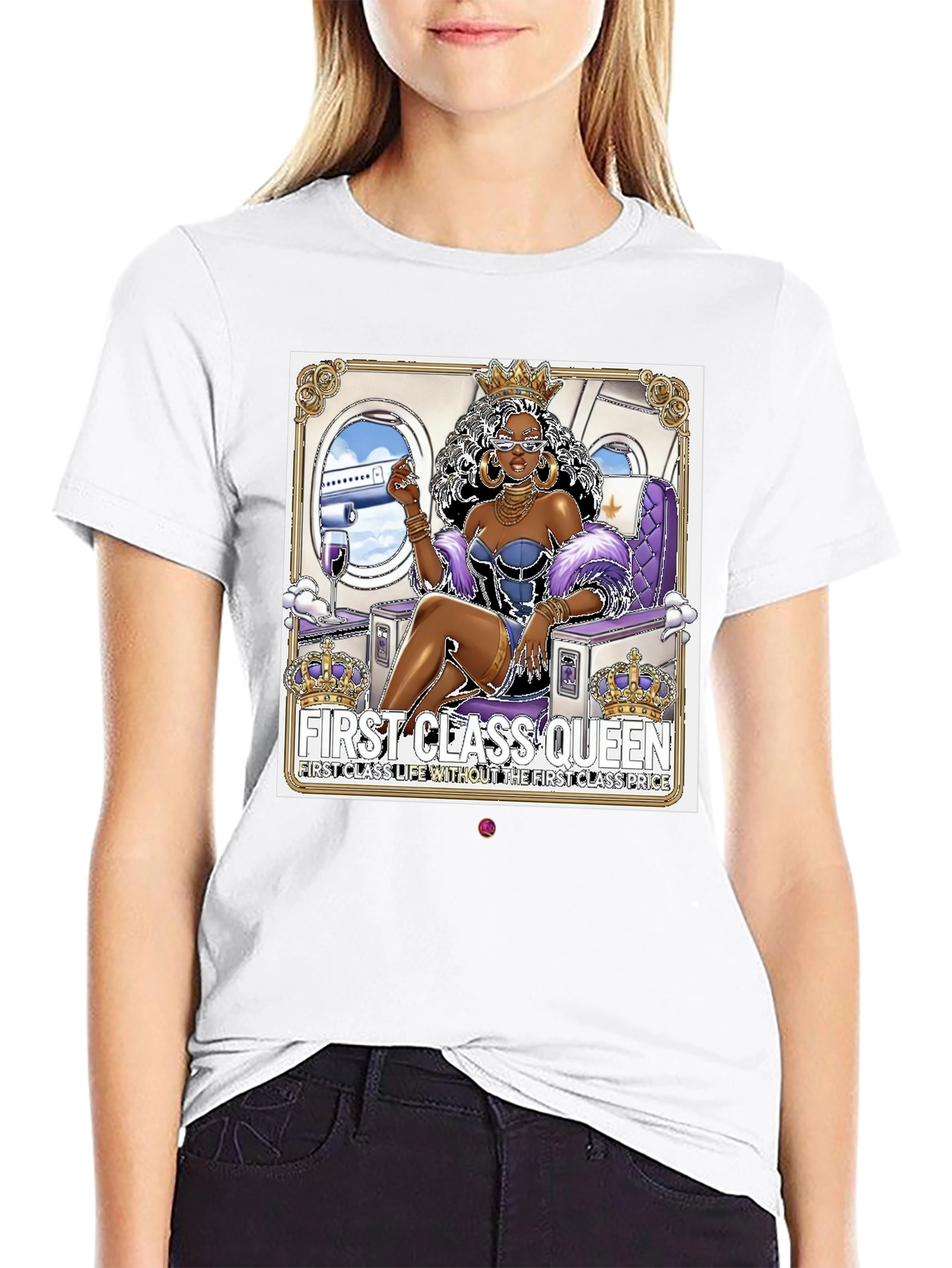 First Class Queen Graphic Tee