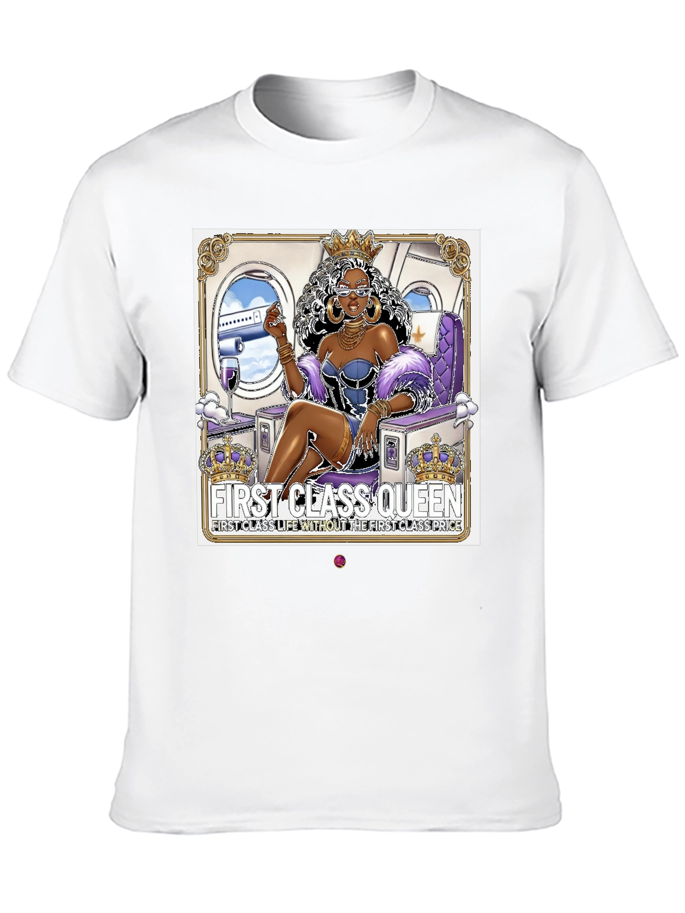 First Class Queen Graphic Tee