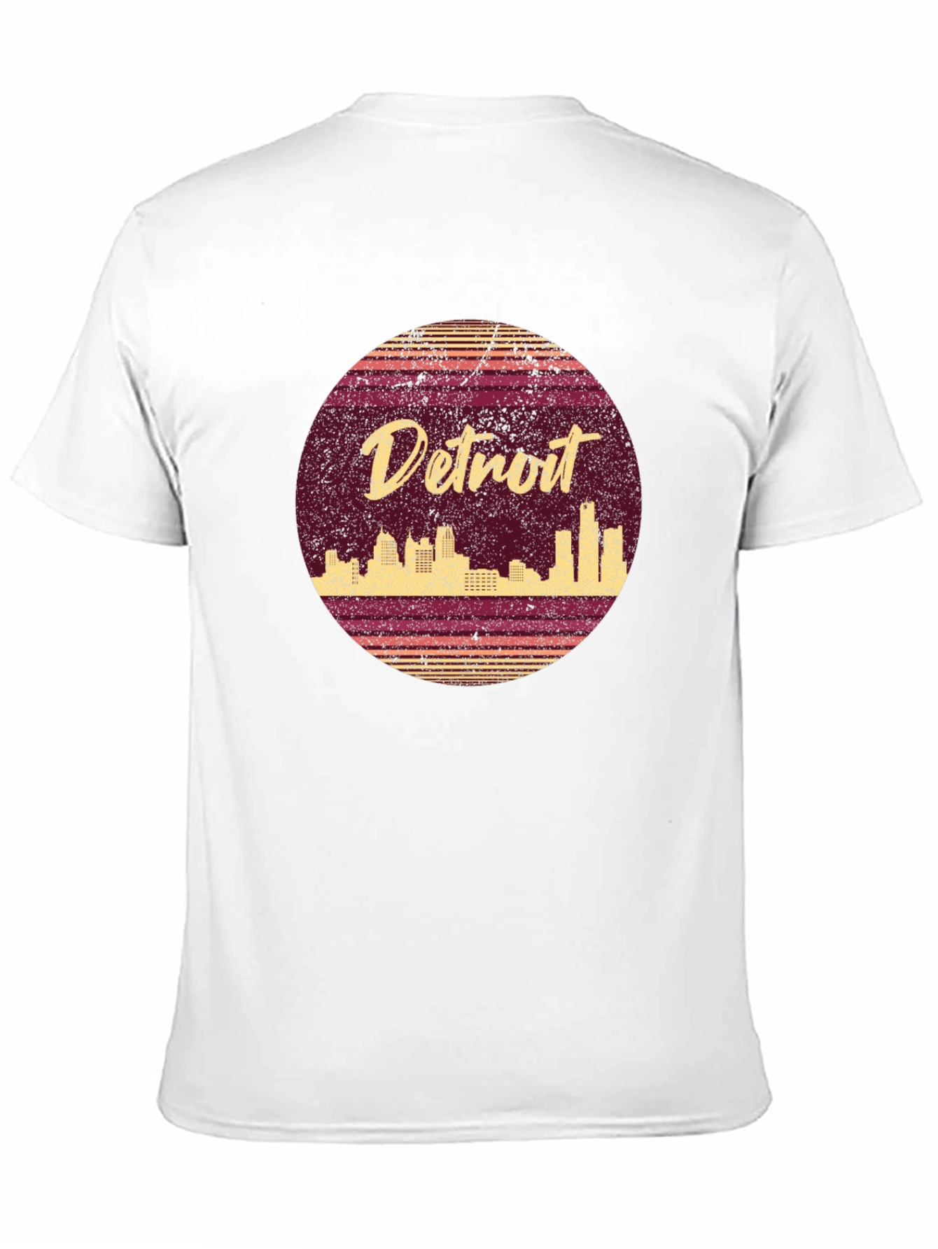Retro Detroit Skyline T-Shirt