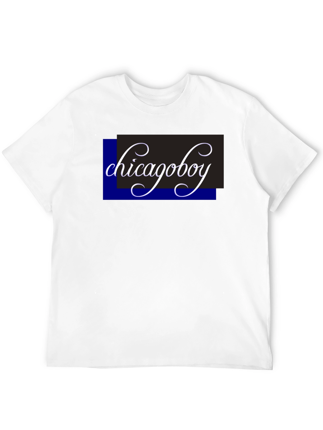 ChicagoBoy Graphic Print Black T-Shirt