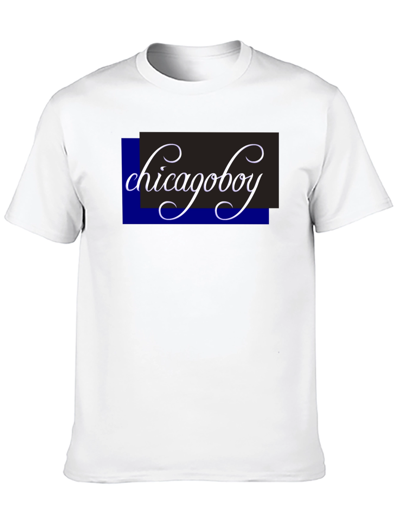 ChicagoBoy Graphic Print Black T-Shirt