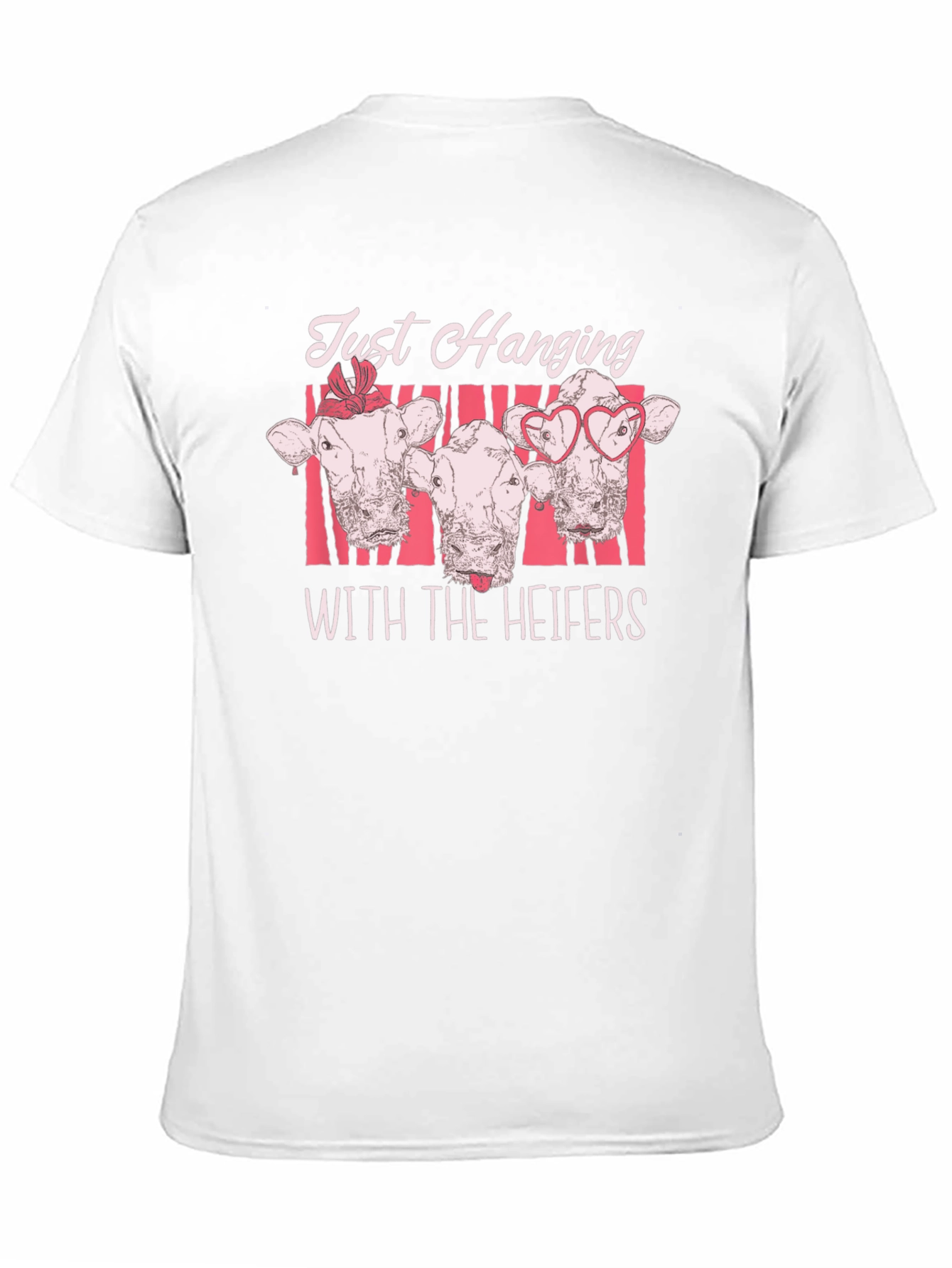 Just Hanging with the Heifers Black T-Shirt