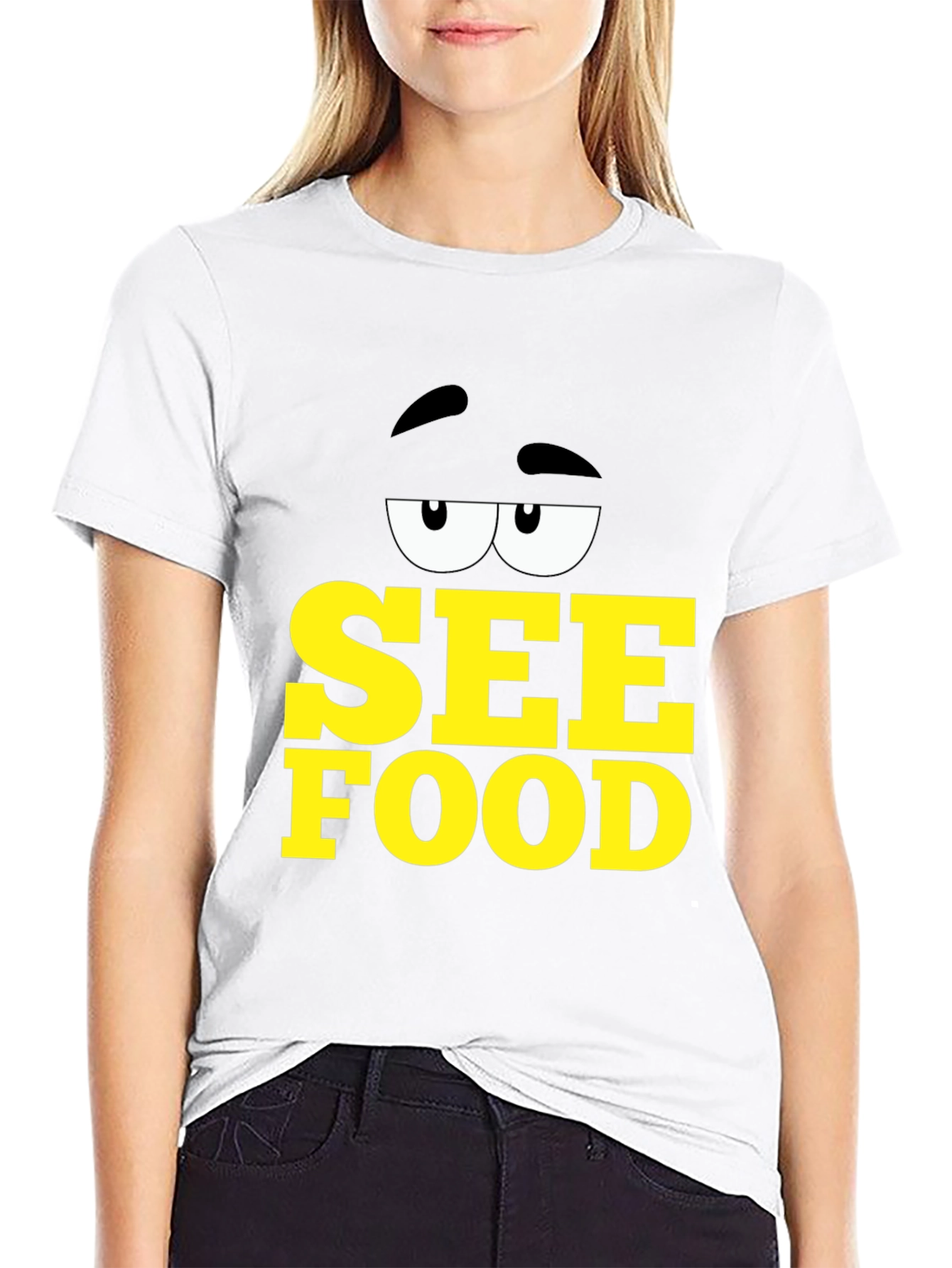 See Food Pun Graphic Tee - Funny T-Shirt