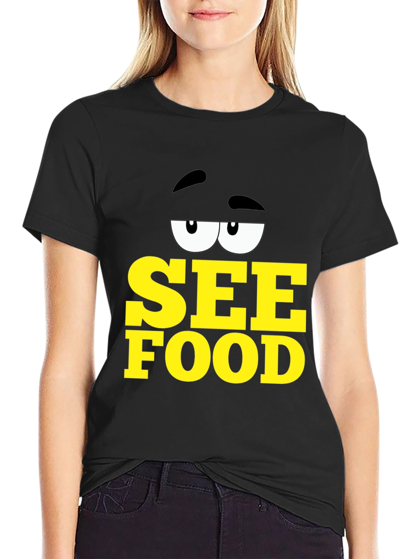 See Food Pun Graphic Tee - Funny T-Shirt