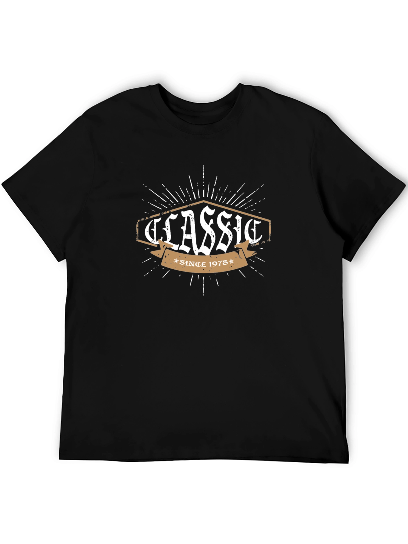 Classic Since 1978 Black Graphic Tee