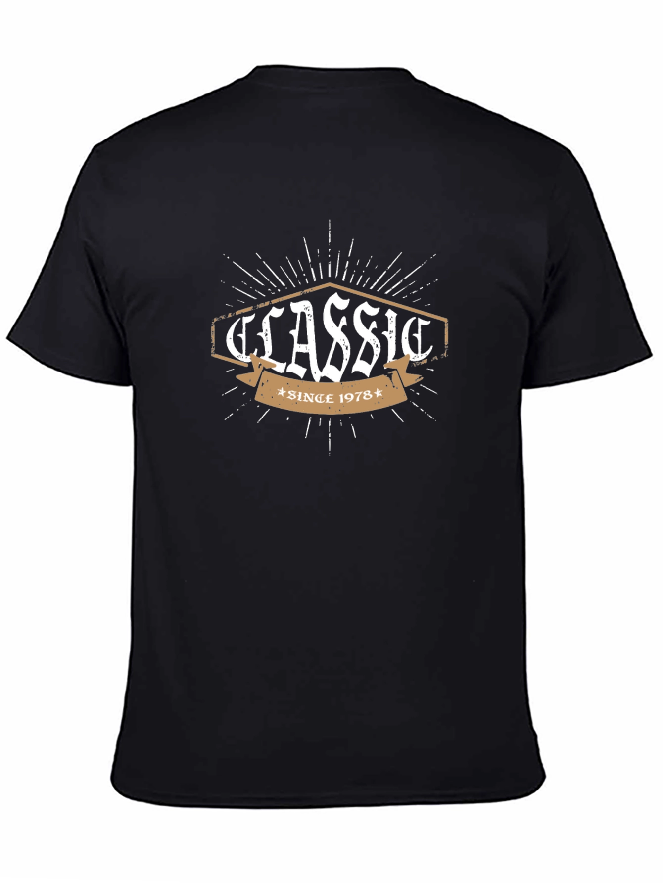 Classic Since 1978 Black Graphic Tee