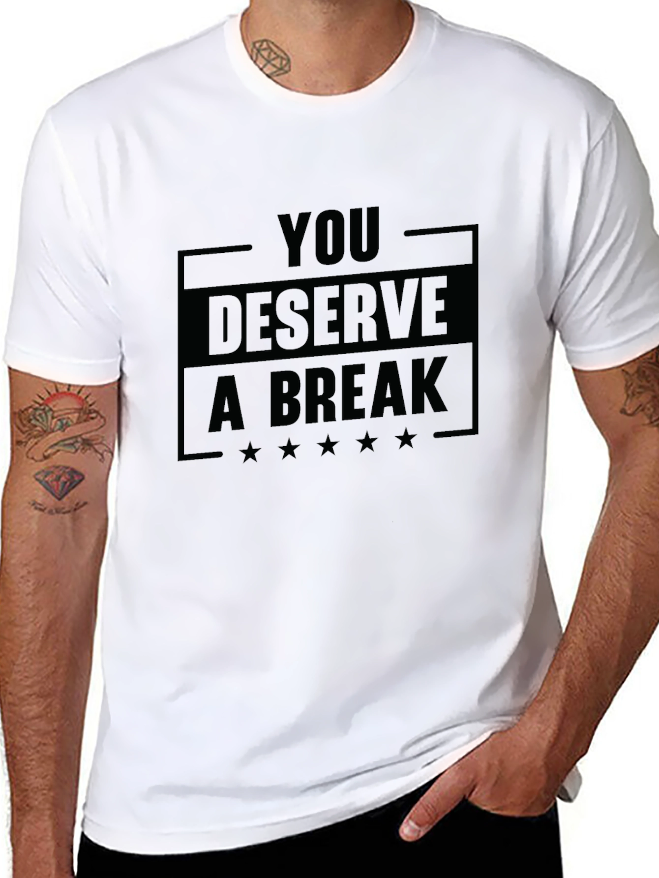 You Deserve A Break Graphic T-Shirt