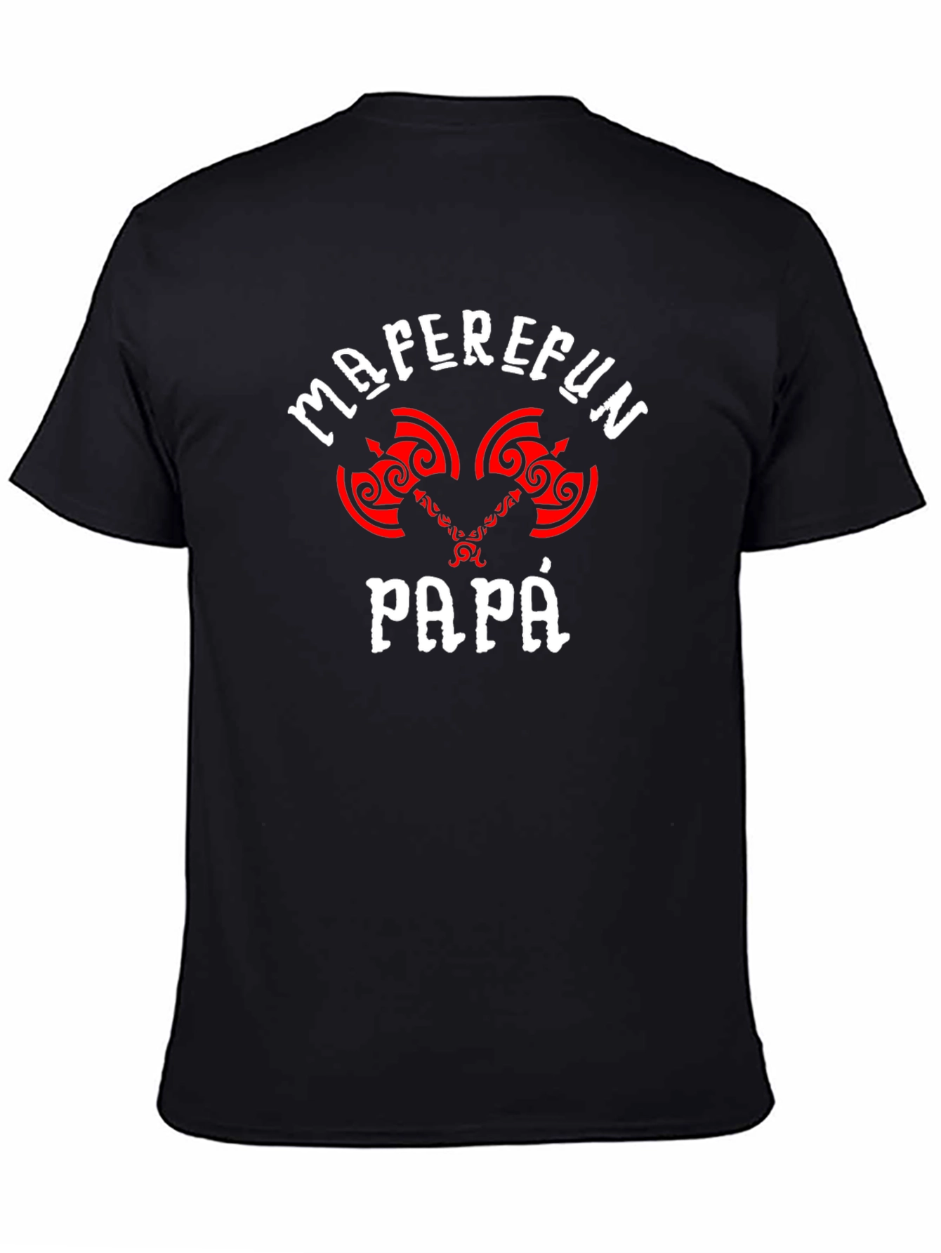 Maferfun Papa T-Shirt - Axe Graphic Tee
