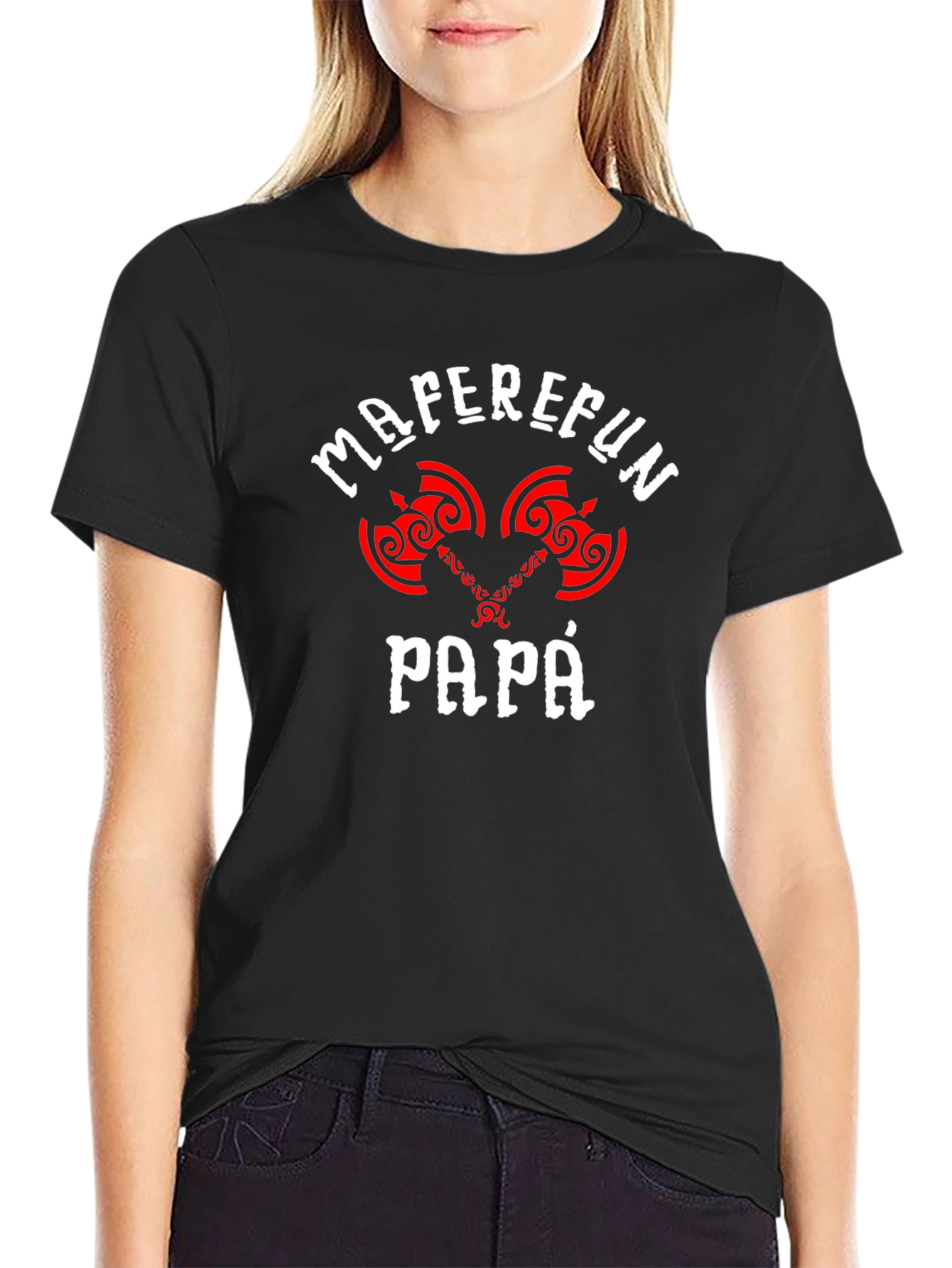 Maferfun Papa T-Shirt - Axe Graphic Tee