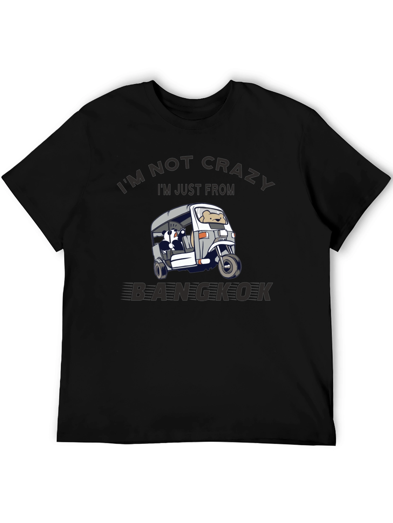Bangkok Tuk-Tuk Graphic Tee - Funny Travel Shirt