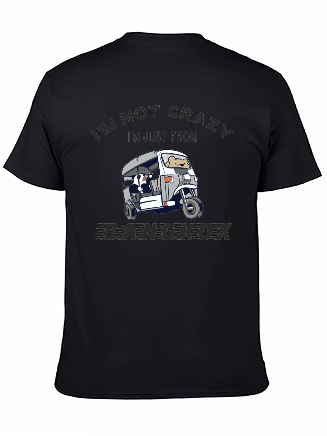Bangkok Tuk-Tuk Graphic Tee - Funny Travel Shirt