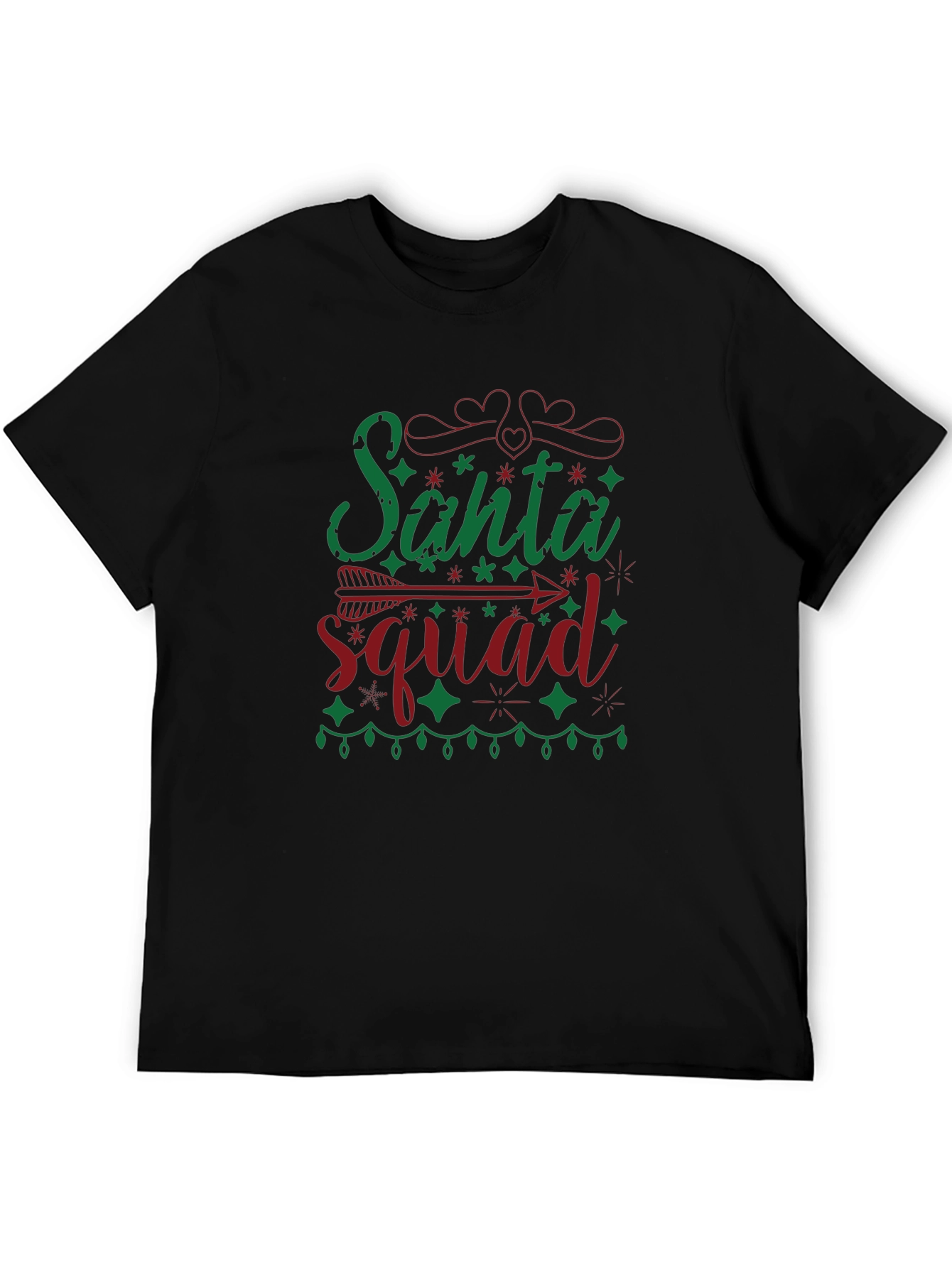 Santa Squad Holiday T-Shirt - Unisex Crew Neck