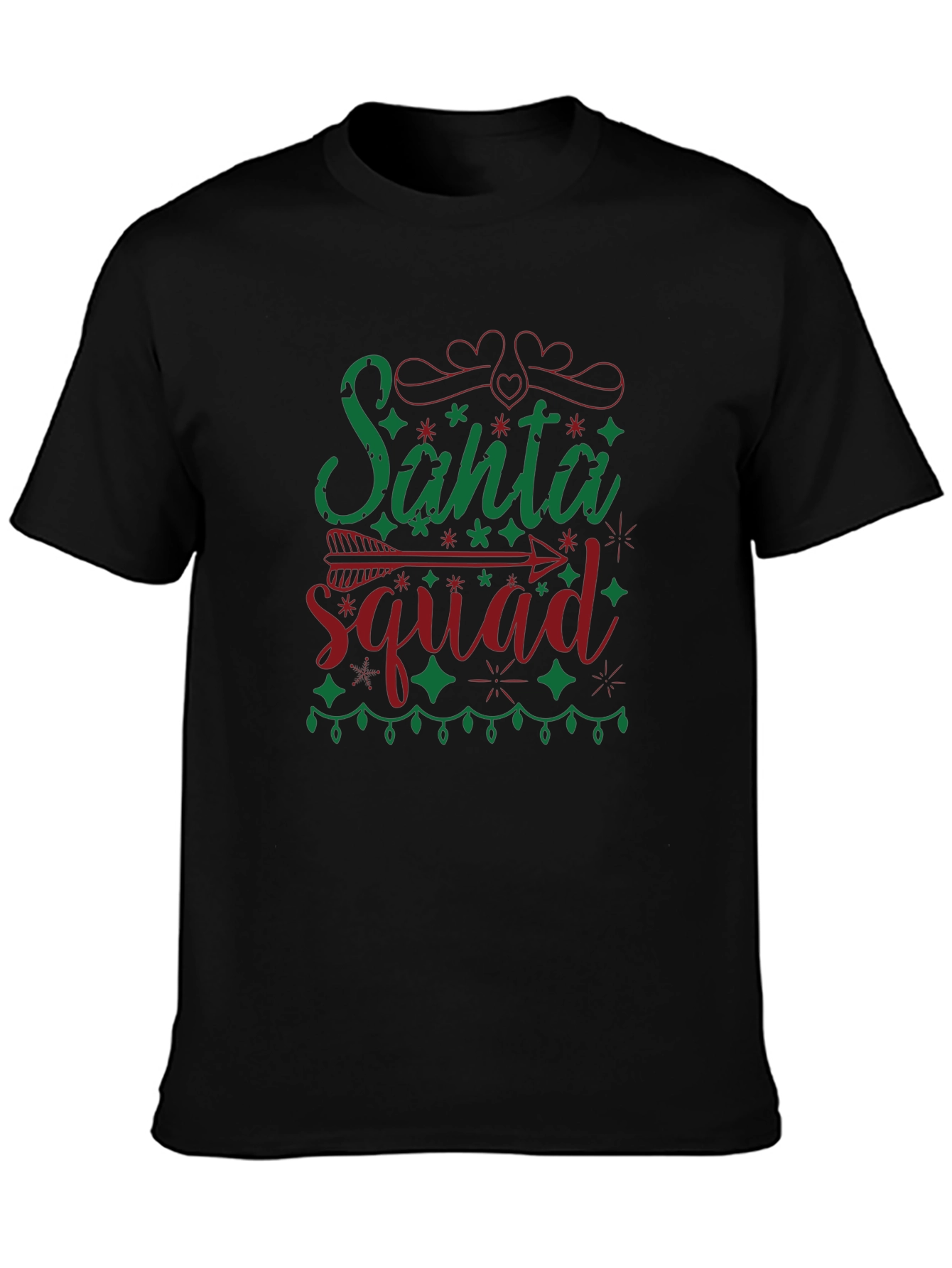 Santa Squad Holiday T-Shirt - Unisex Crew Neck