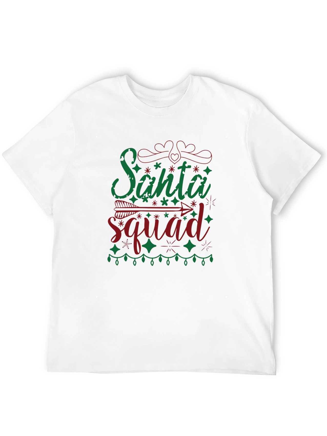 Santa Squad Holiday T-Shirt - Unisex Crew Neck