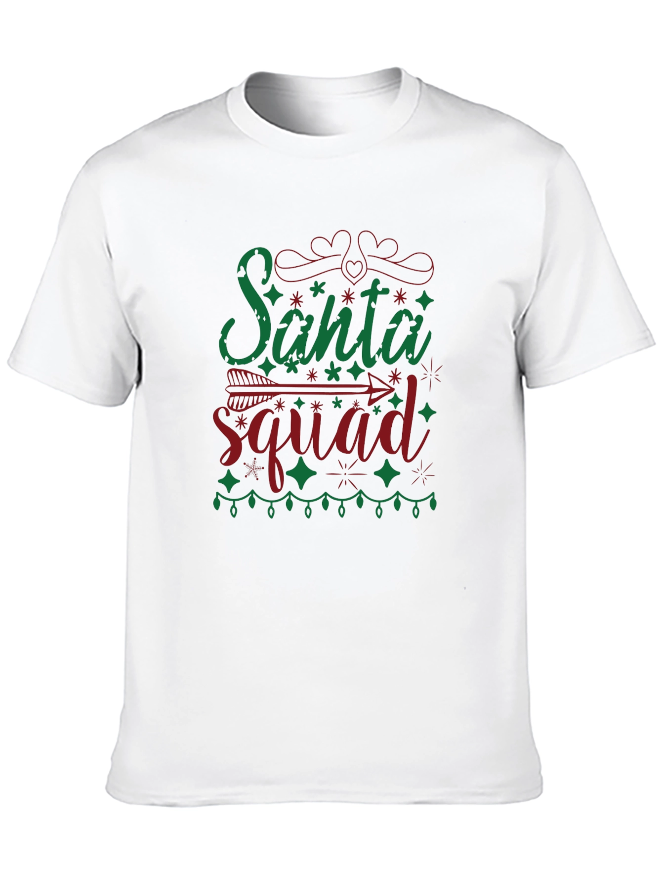 Santa Squad Holiday T-Shirt - Unisex Crew Neck