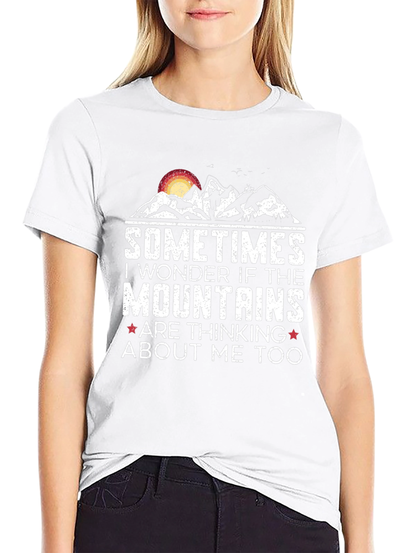 Mountains Are Thinking About Me Too T-Shirt